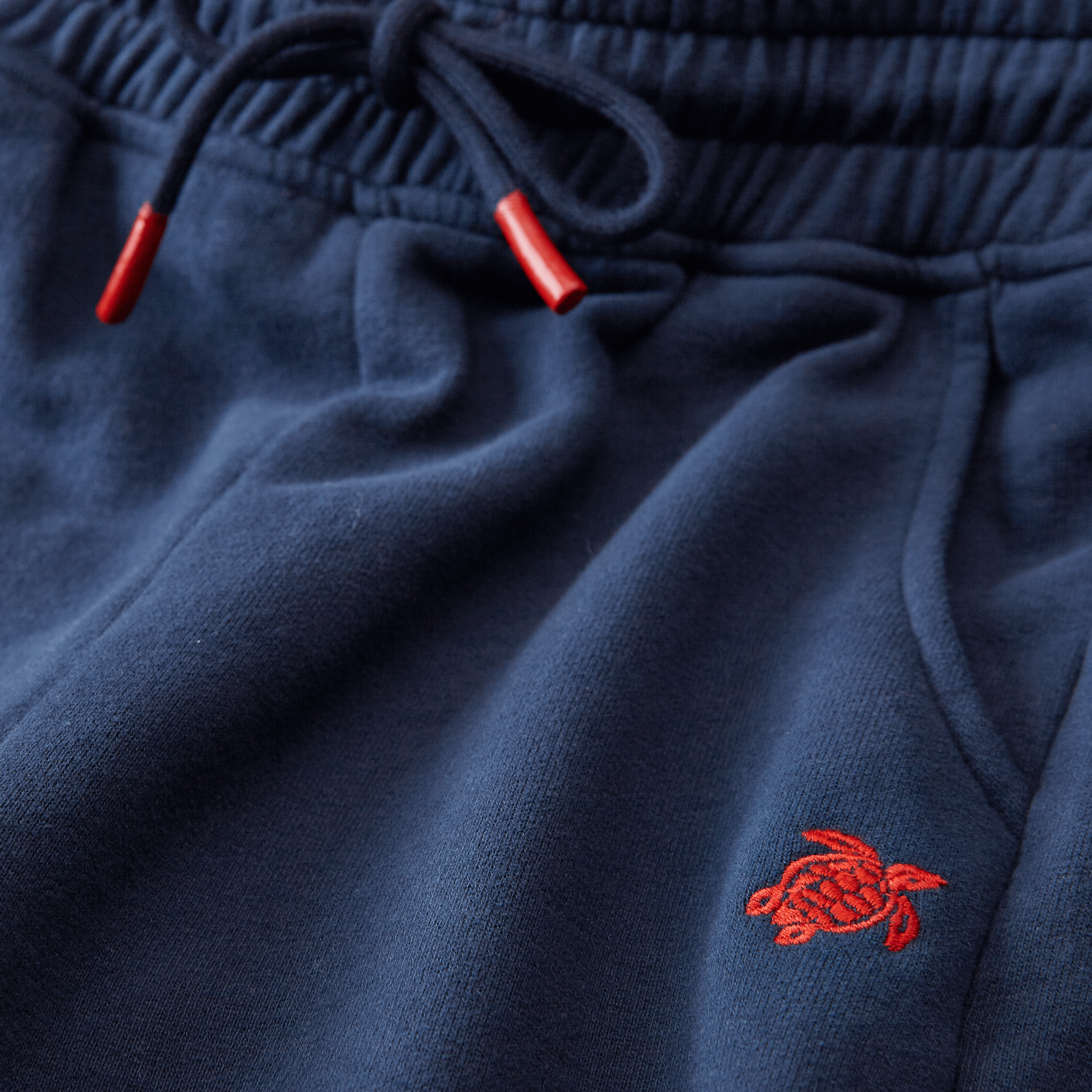 VILEBREQUIN Boys Cotton Jogger Pants Solid | NAVY / Blue
