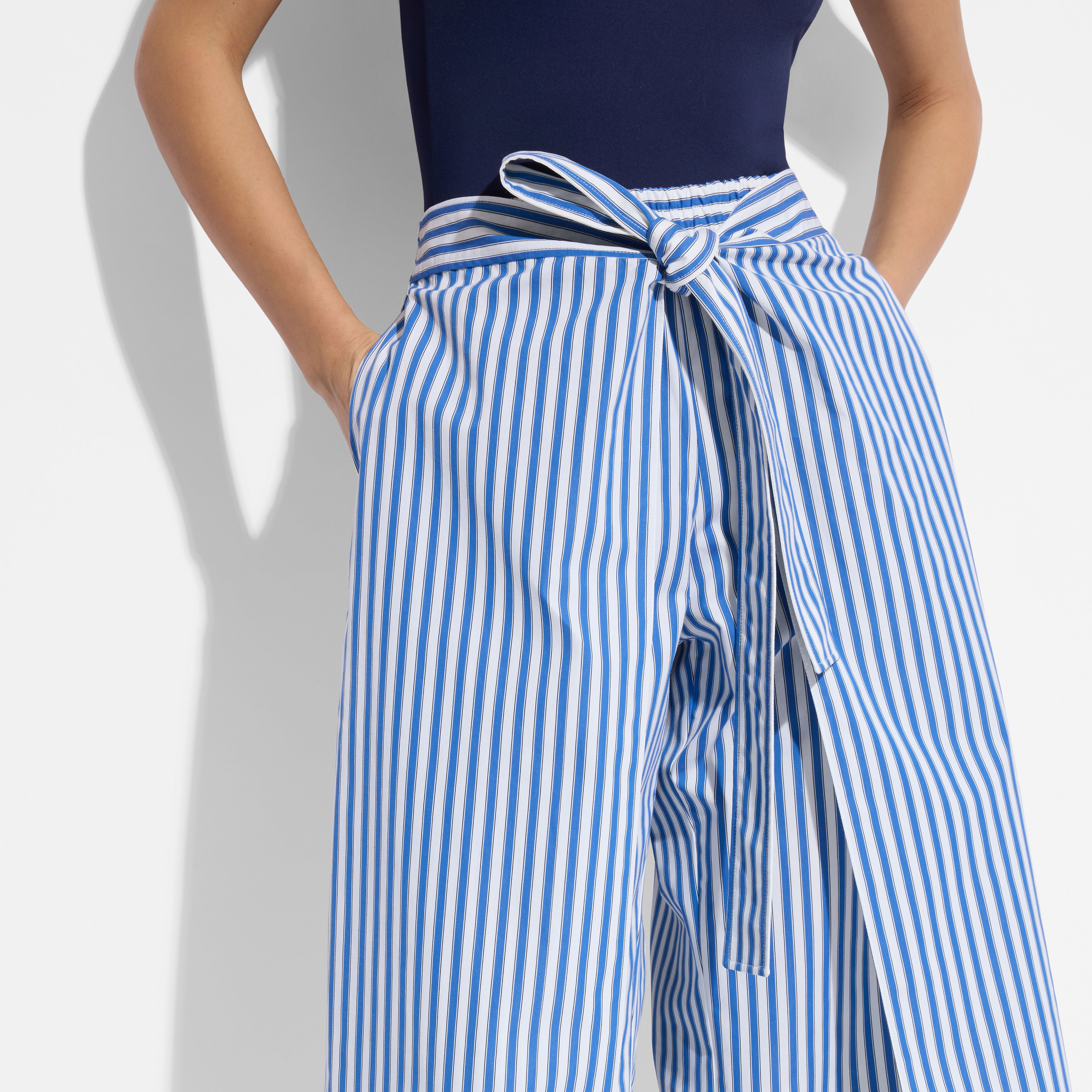 VILEBREQUIN Women Organic Cotton Pants - Vilebrequin x Ines de la Fressange | PALACE / Blue