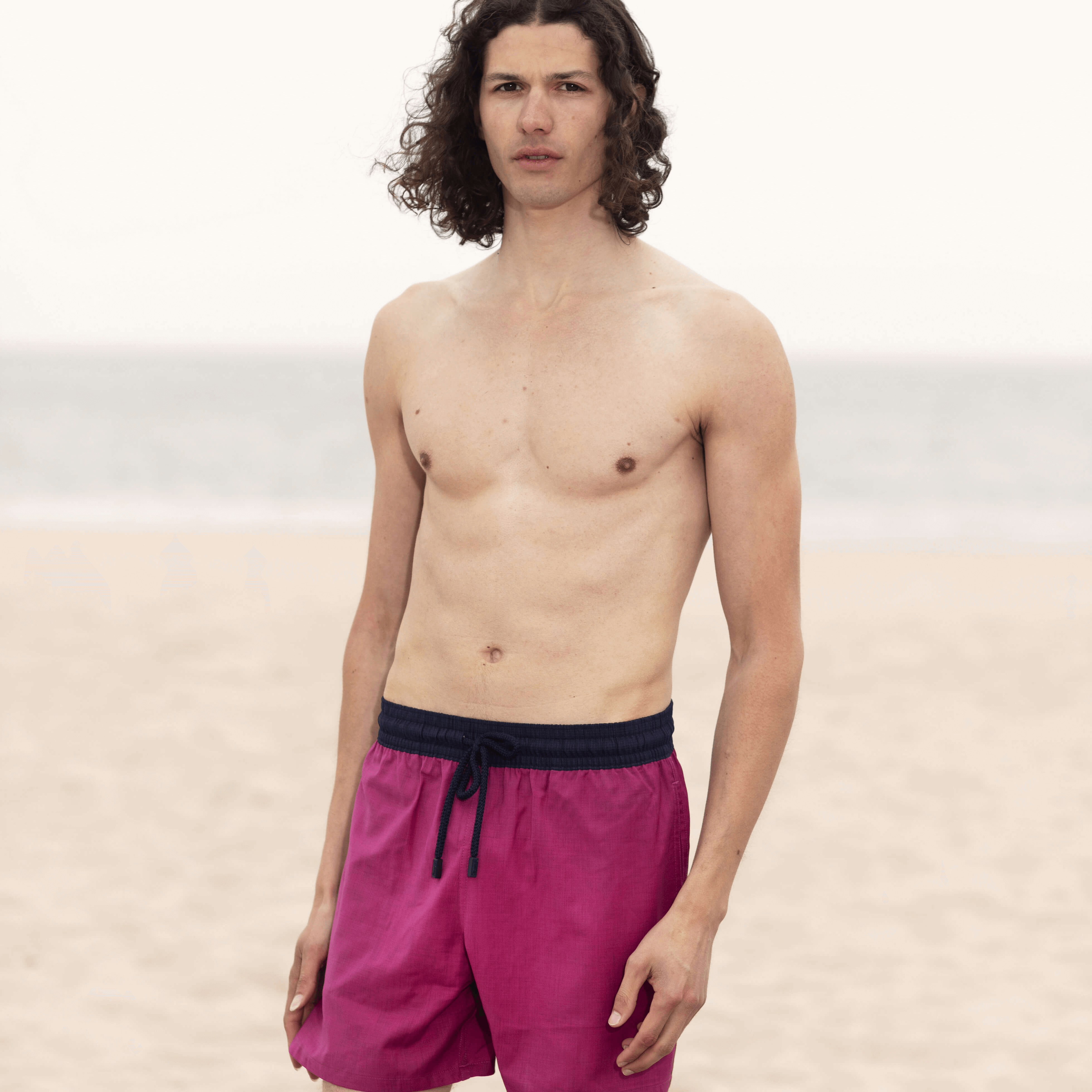 VILEBREQUIN Men Wool Swim Shorts Super 120's
