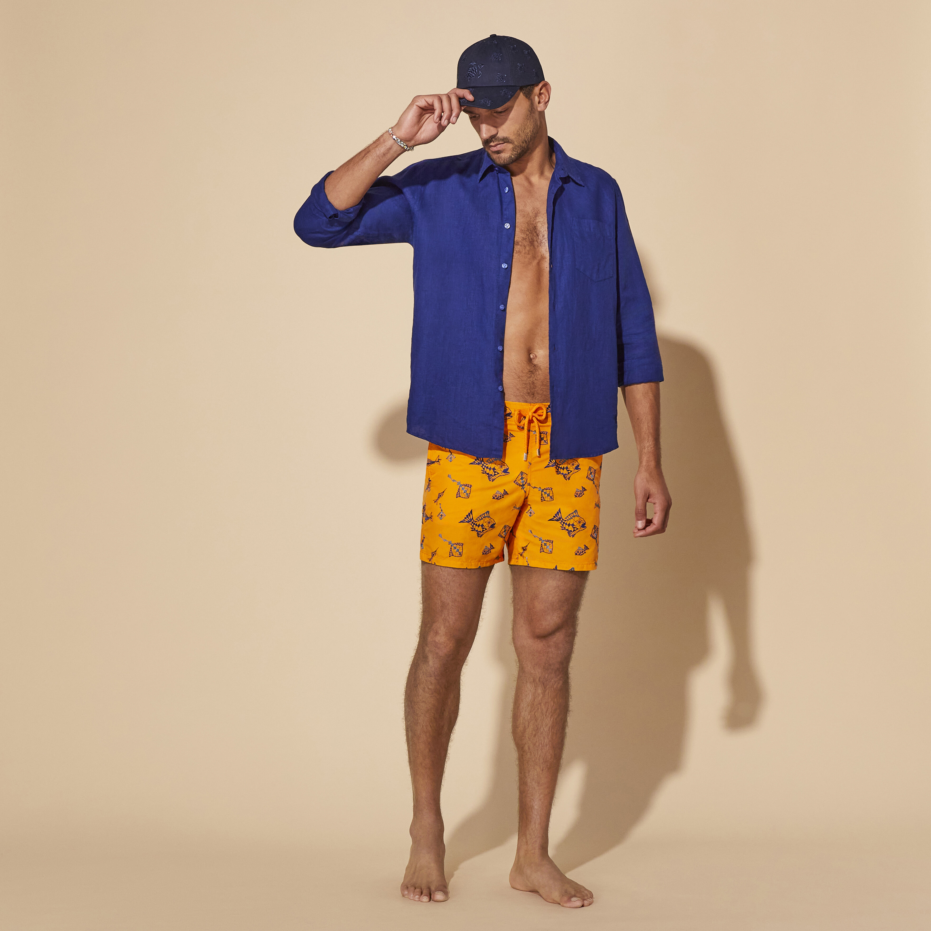 VILEBREQUIN Men Swim Shorts Embroidered Vatel - Limited Edition