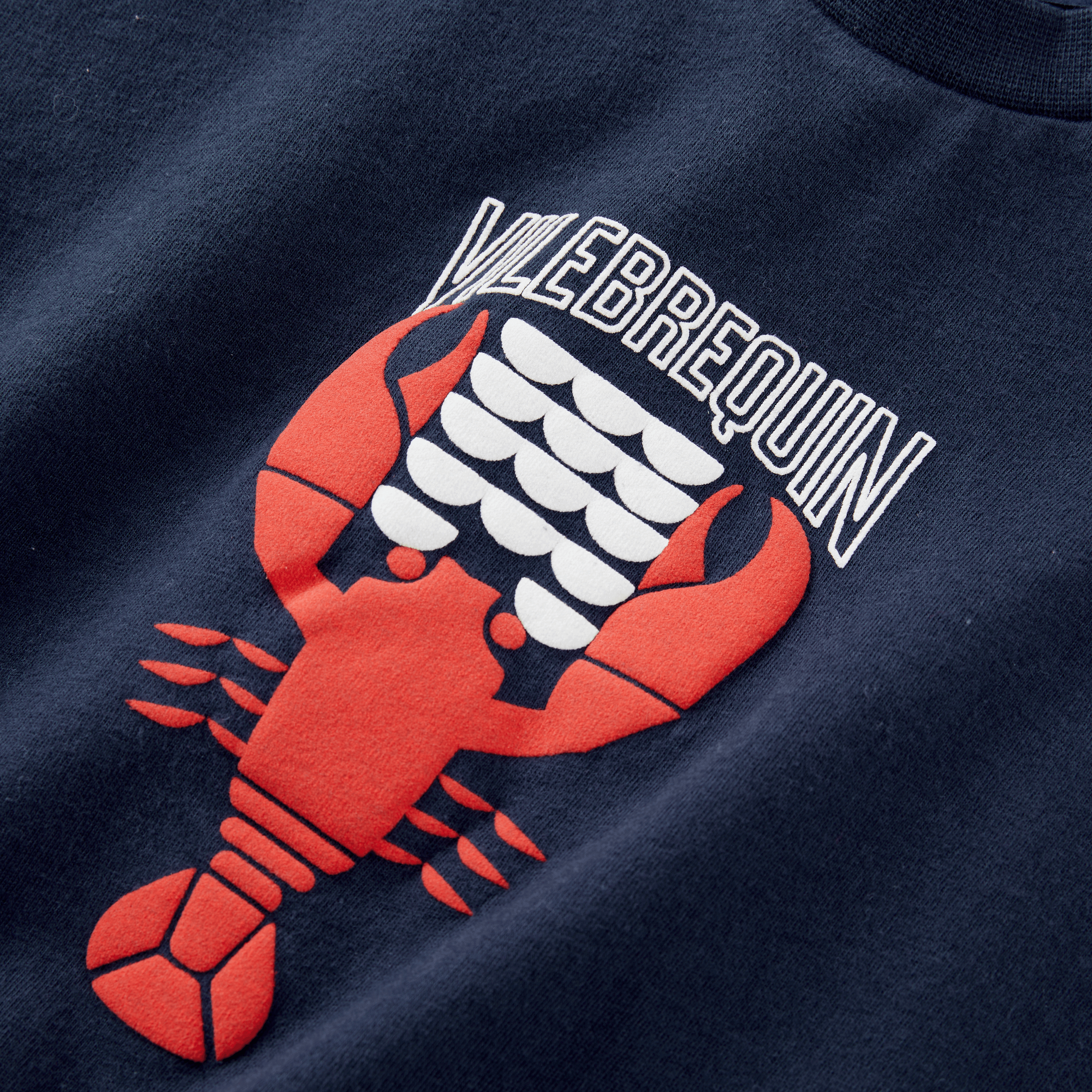 VILEBREQUIN Baby Organic Cotton T-shirt Graphic Lobsters