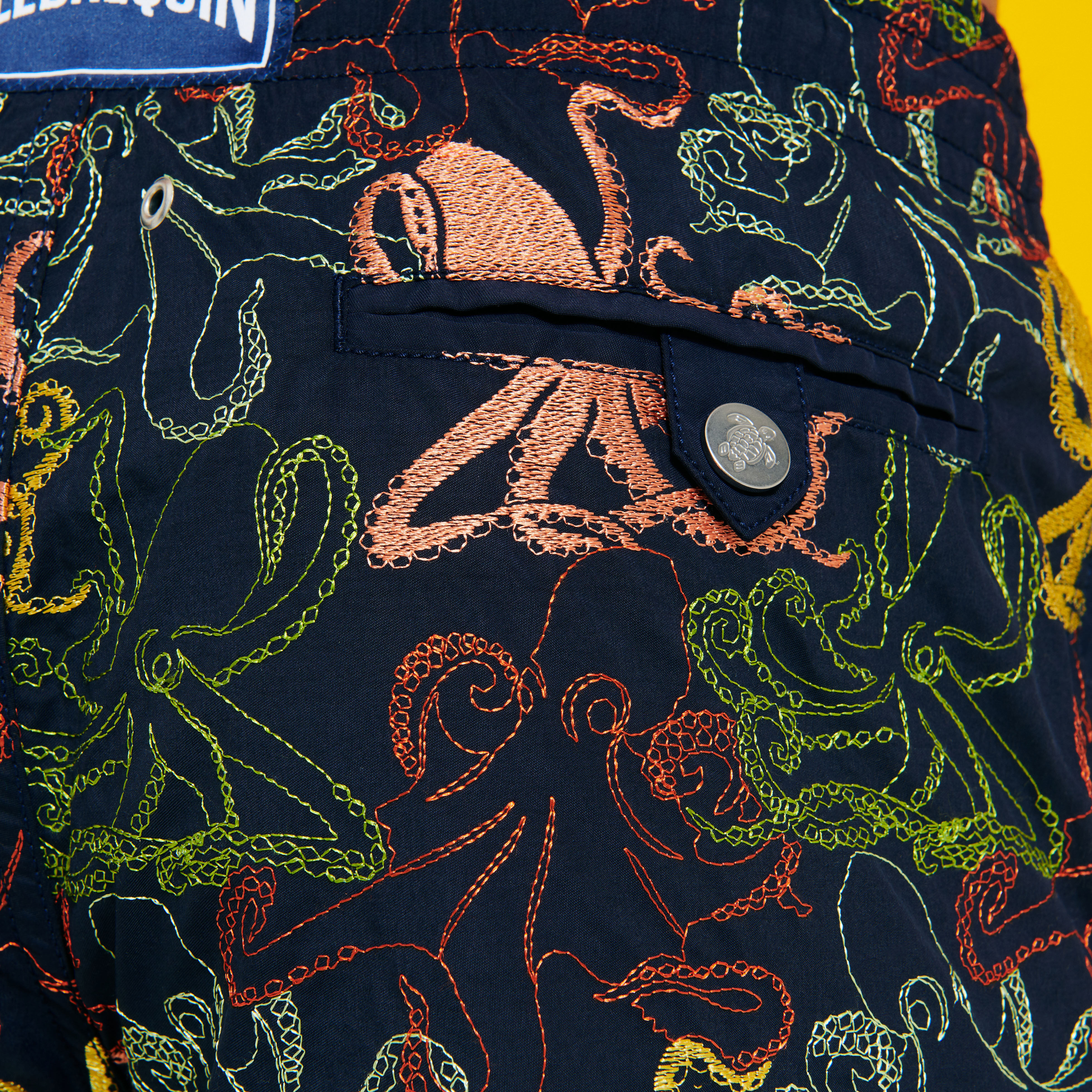 VILEBREQUIN Men Swim Shorts Embroidered Octopussy - Limited Edition