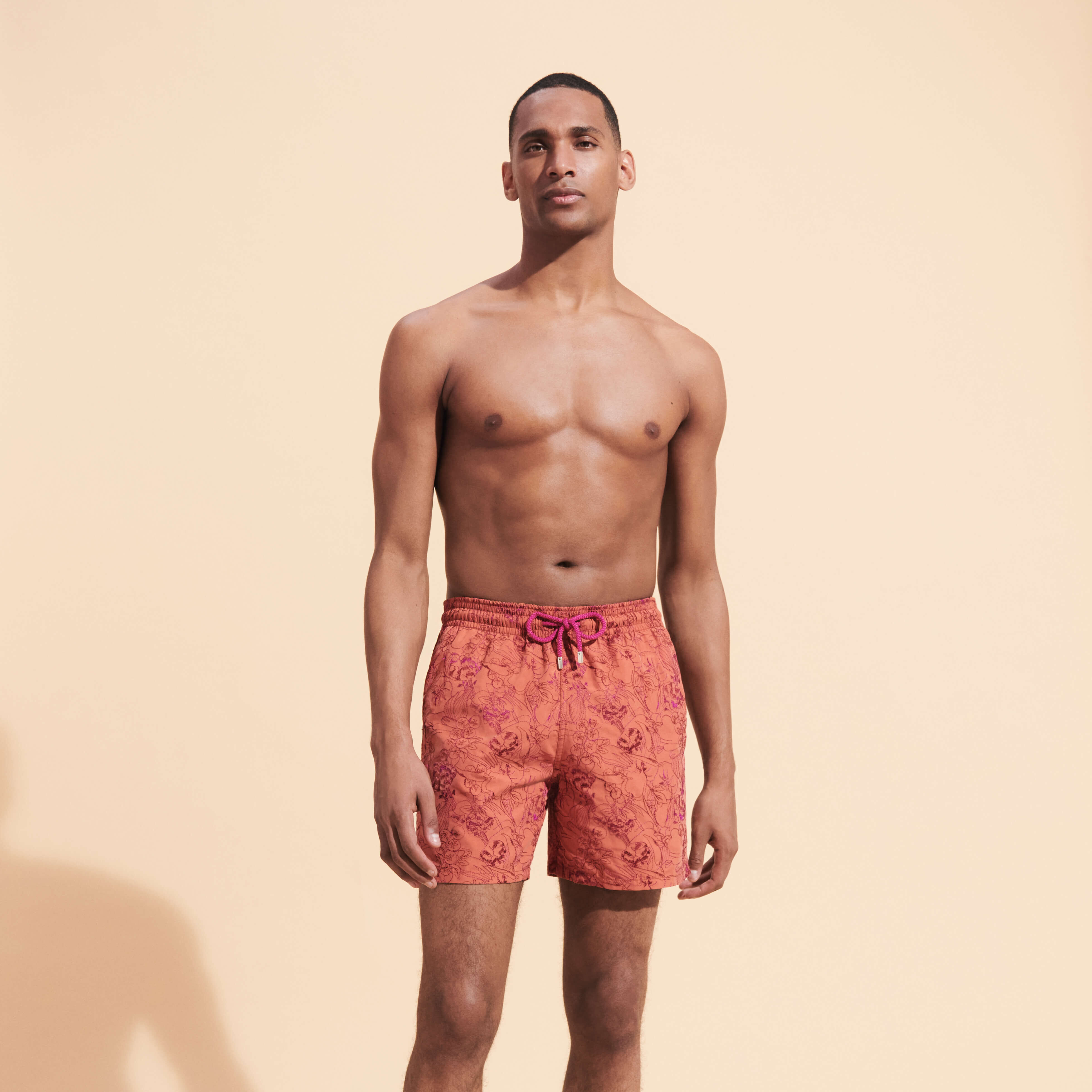 VILEBREQUIN Men Swim Shorts Embroidered Marché Provencal - Limited Edition