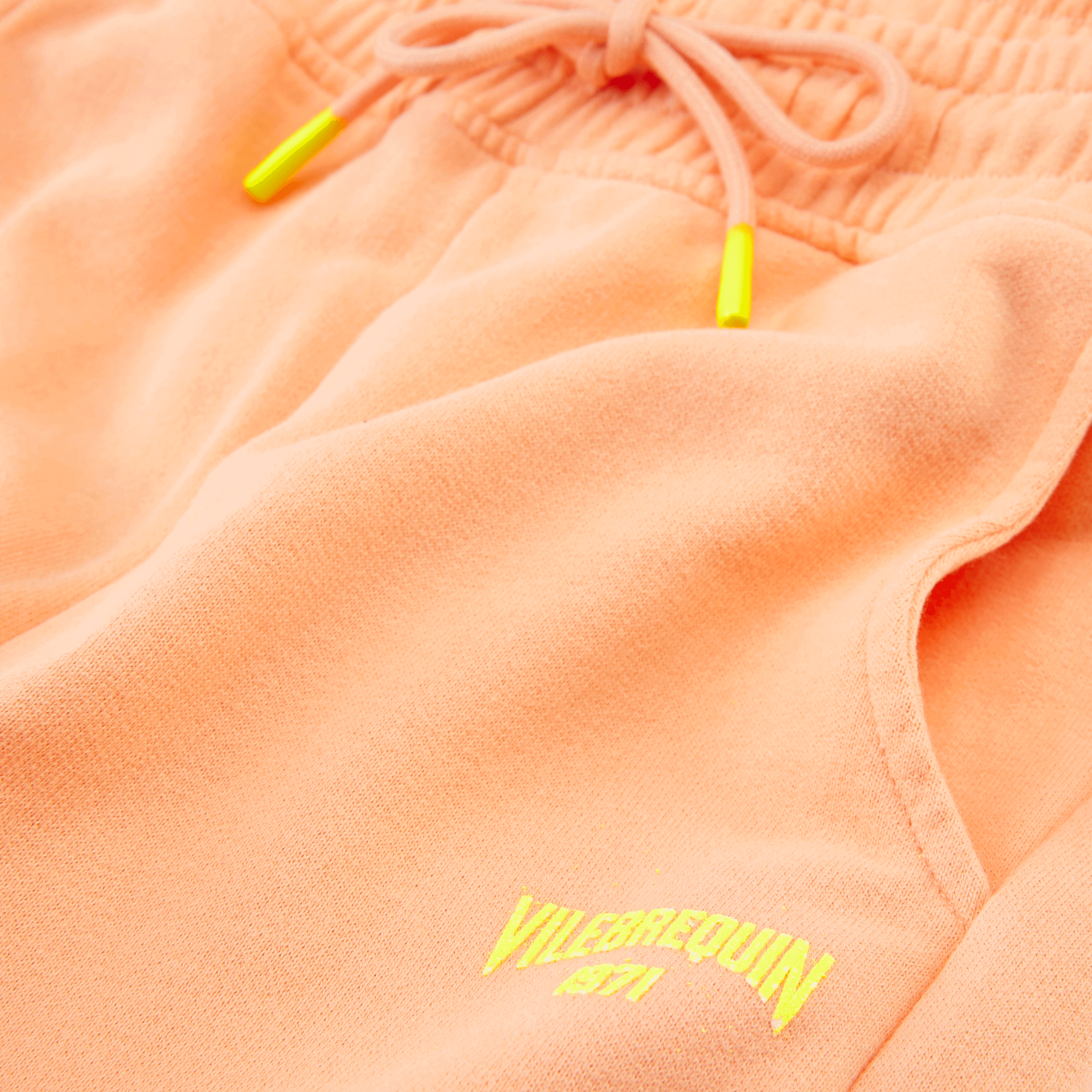 VILEBREQUIN Boys Cotton Jogger Pants Solid | FLUO FIRE / Orange