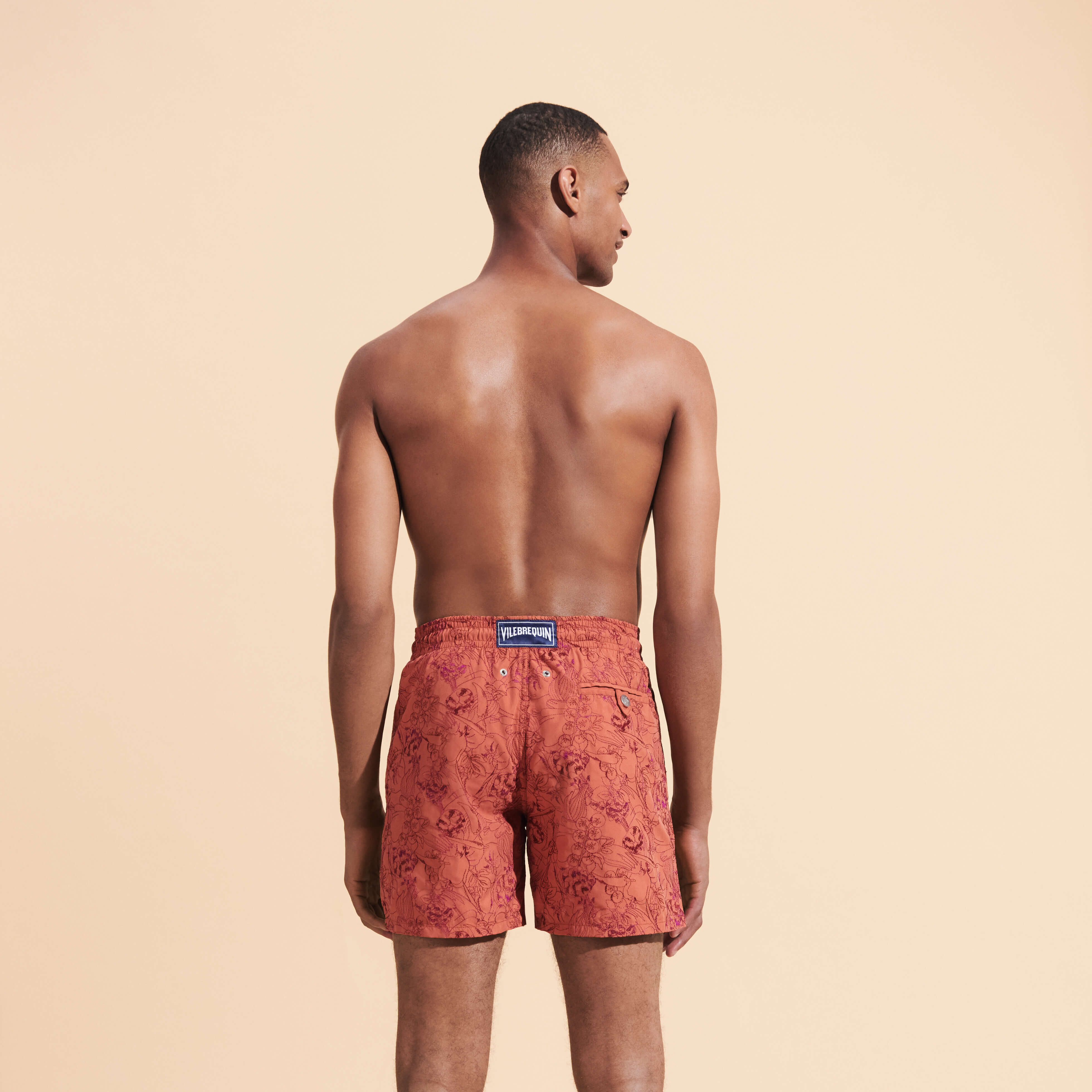 VILEBREQUIN Men Swim Shorts Embroidered Marché Provencal - Limited Edition