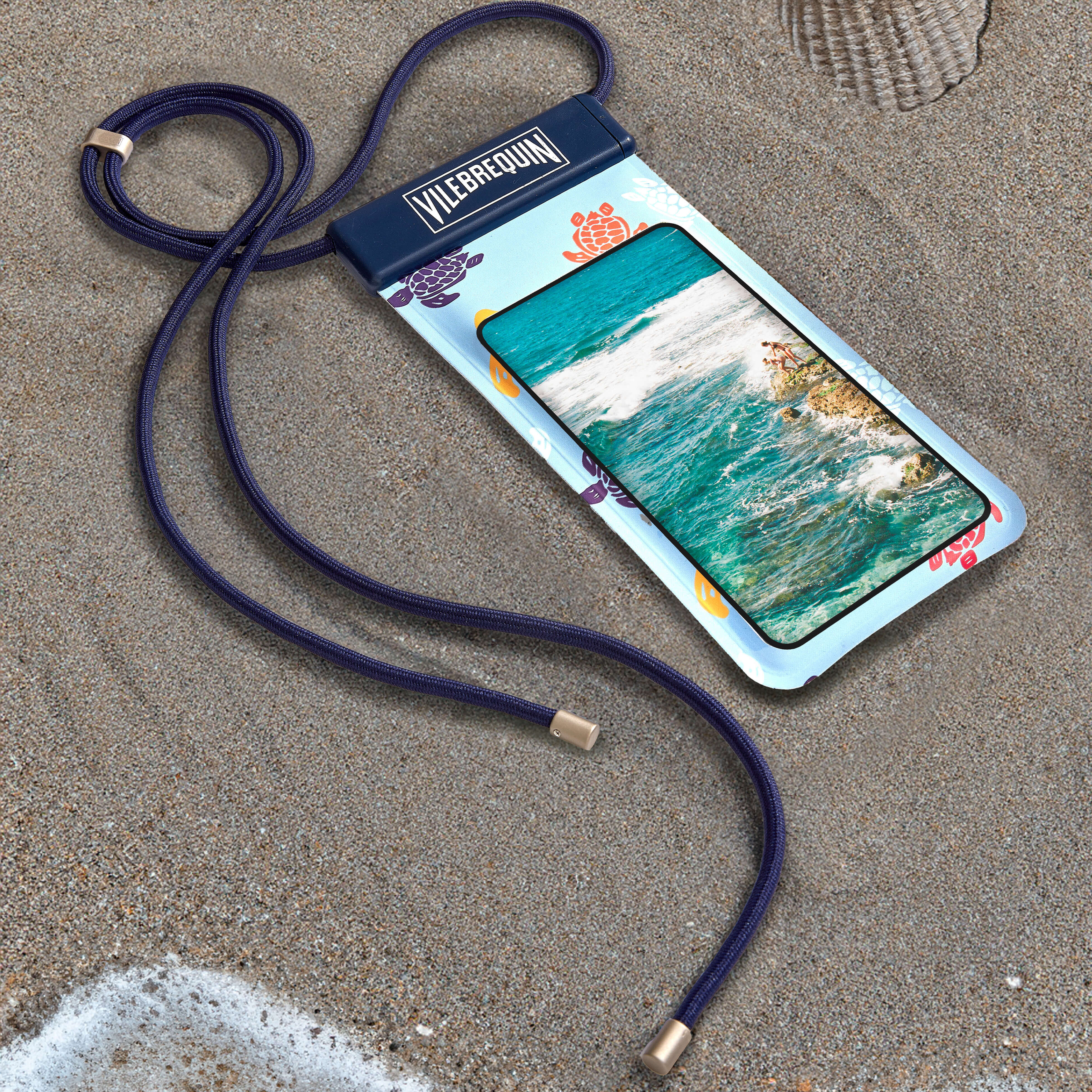 VILEBREQUIN Waterproof phone Case Ronde des Tortues
