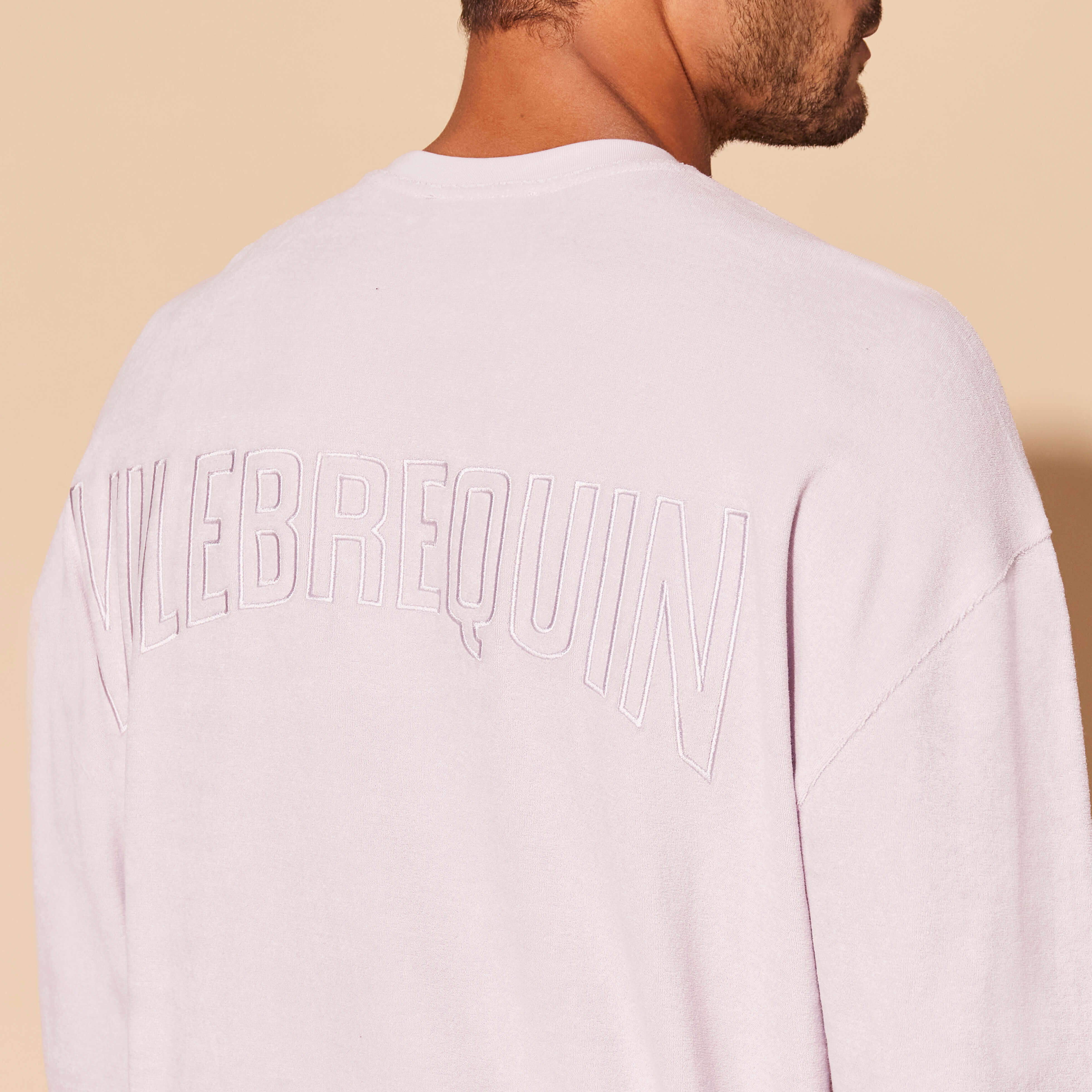 VILEBREQUIN Unisex Terry Crewneck Sweatshirt Solid