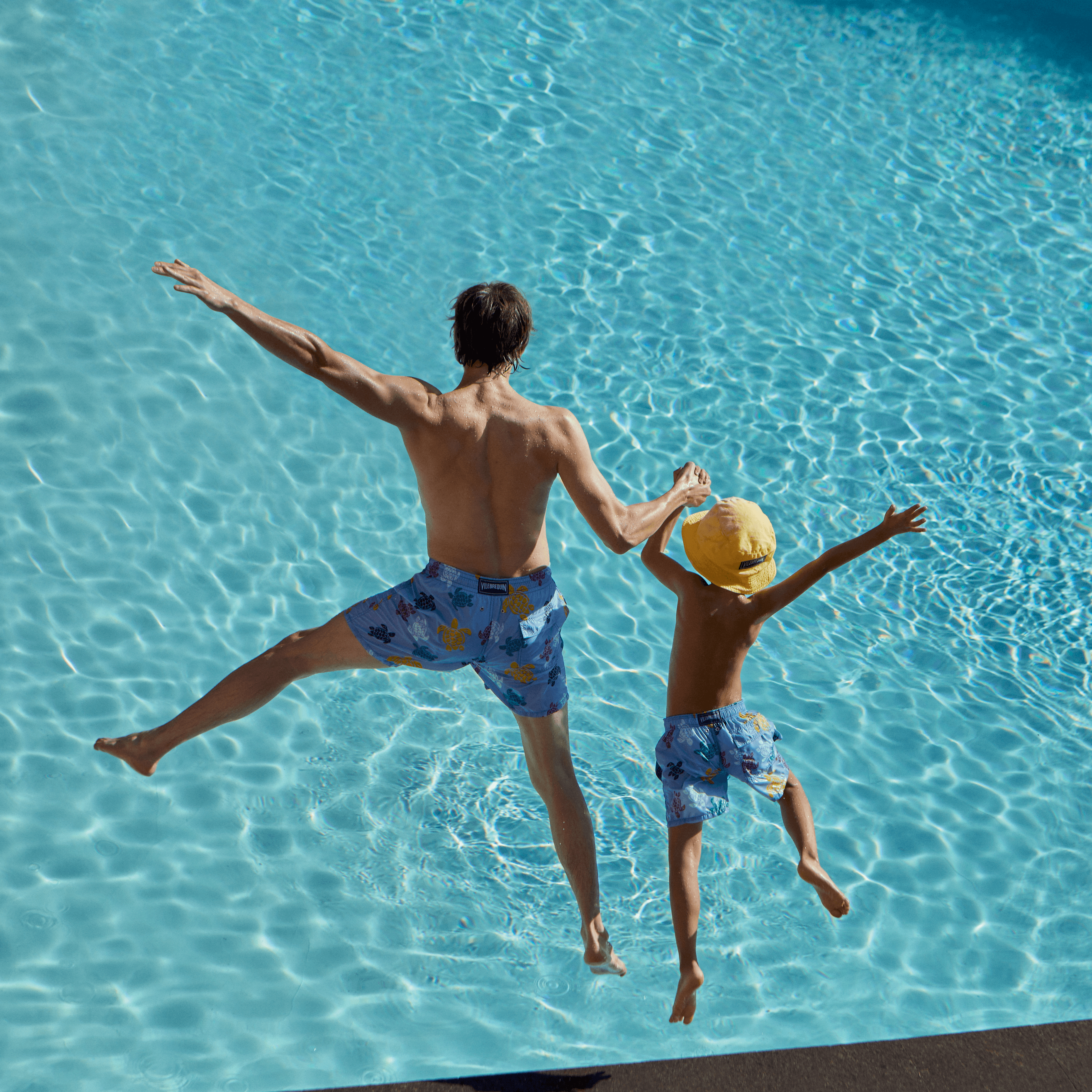 VILEBREQUIN Boys Swim Shorts Ronde des Tortues