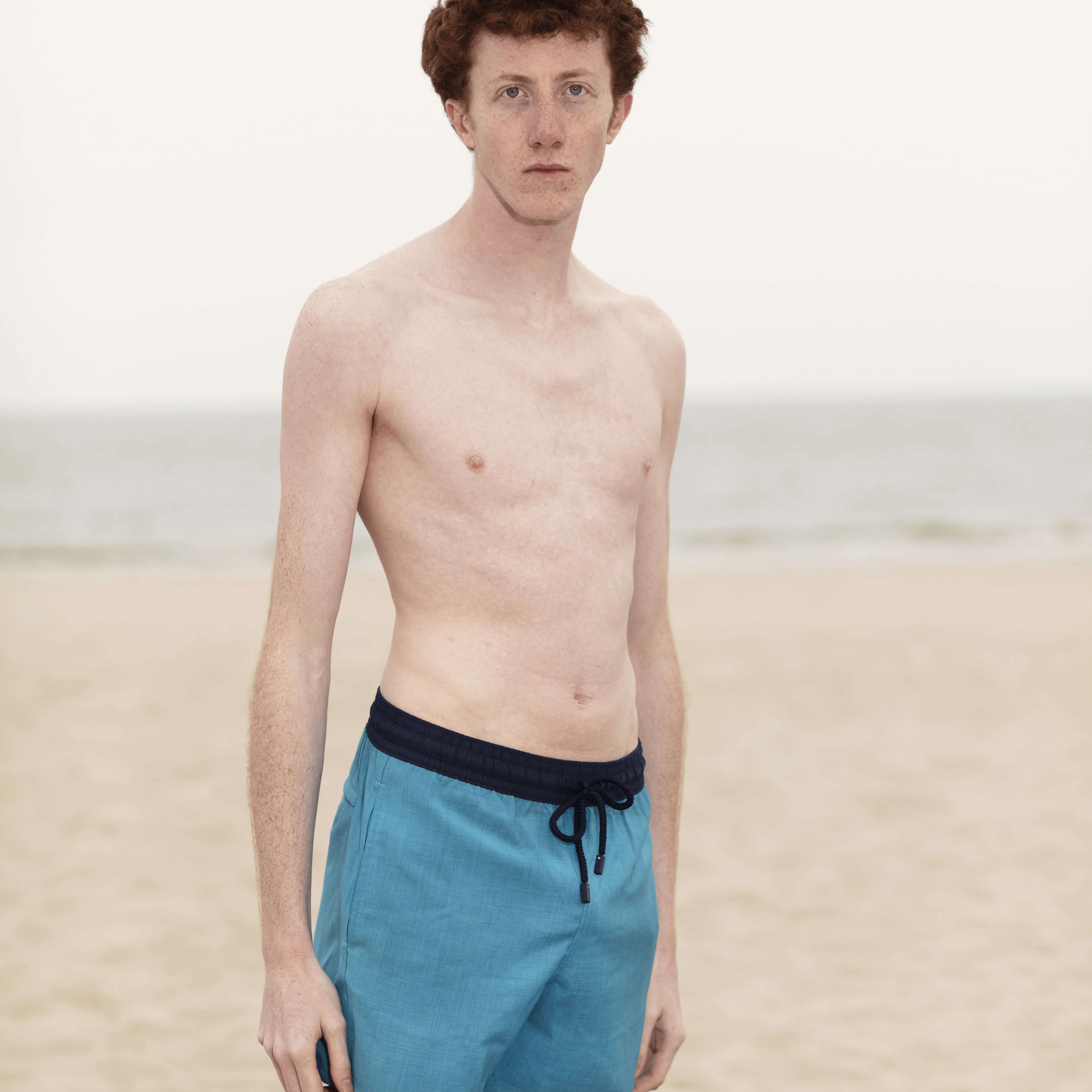 VILEBREQUIN Men Wool Swim Shorts Super 120's
