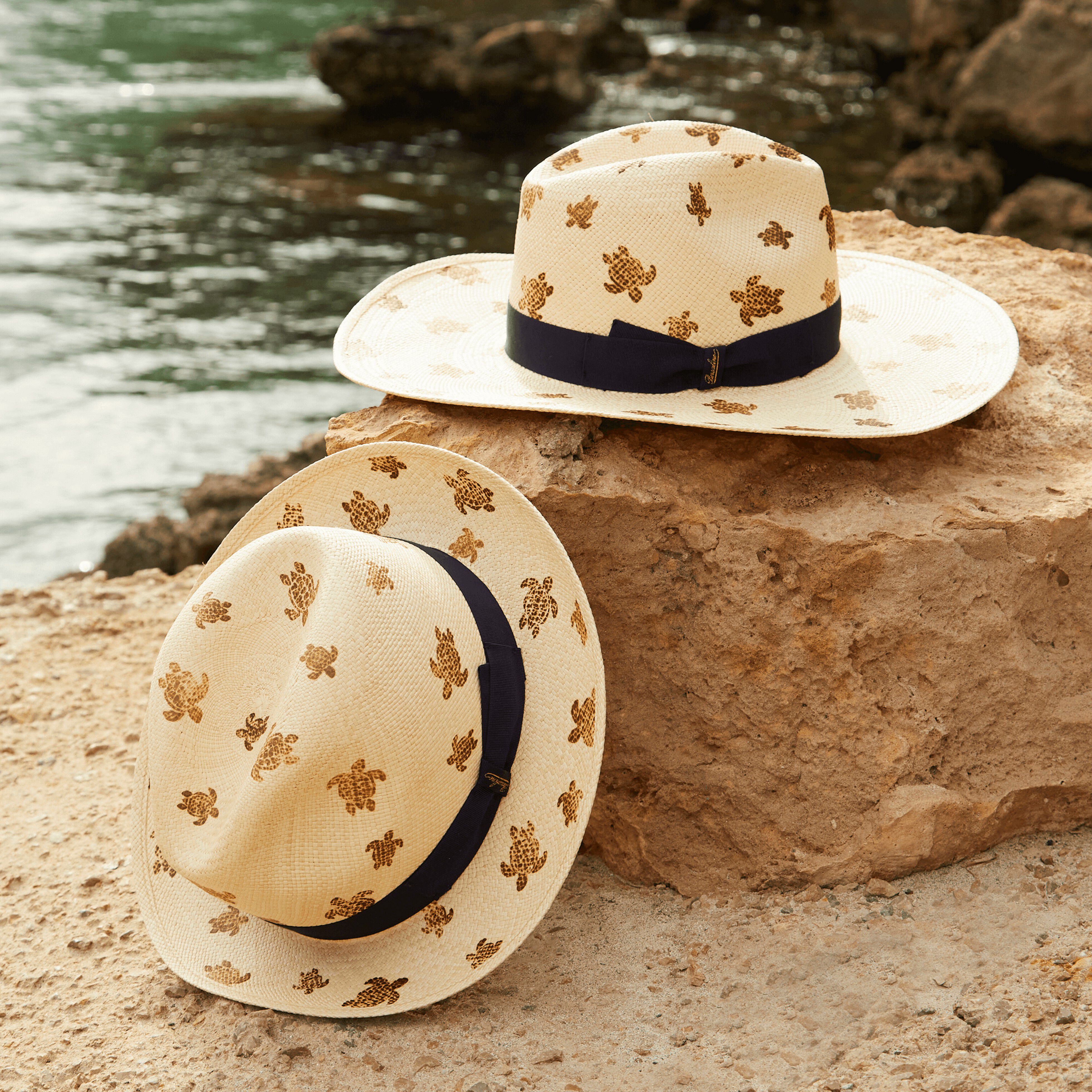 VILEBREQUIN Women Straw Hat - Vilebrequin x Borsalino