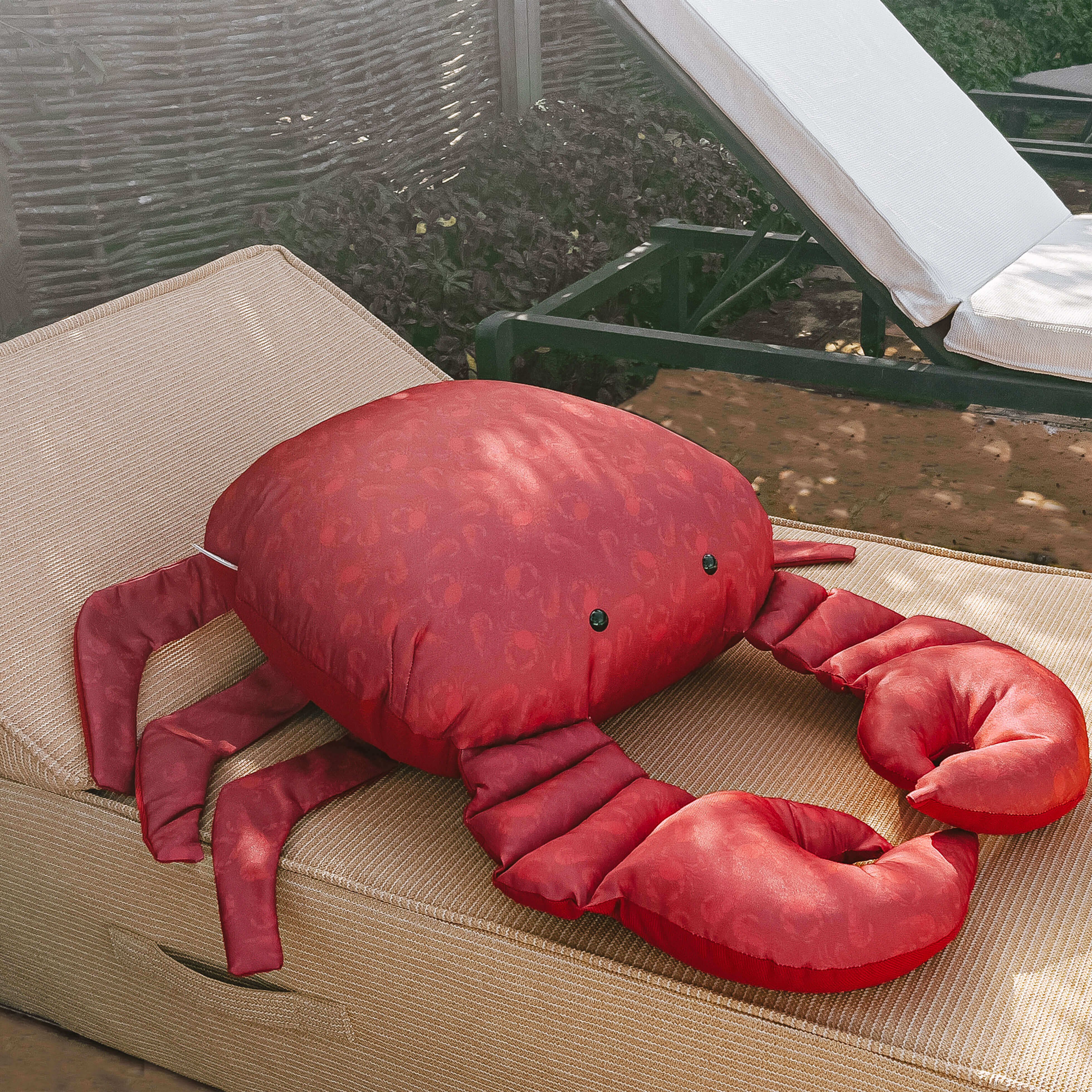 VILEBREQUIN Red Crab Cushion Crabes et Crevettes - VBQ x MX HOME