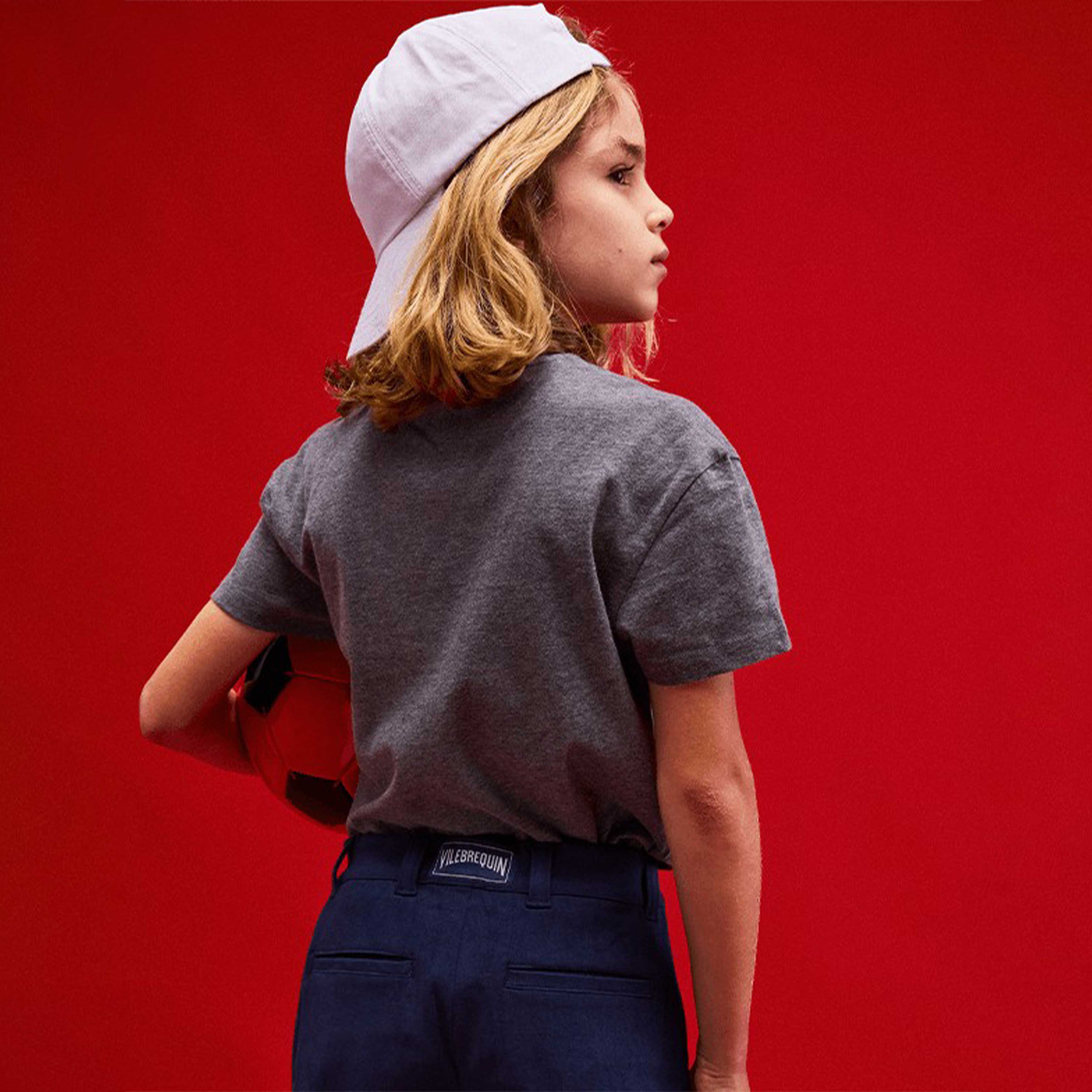 VILEBREQUIN Kids Cap Solid