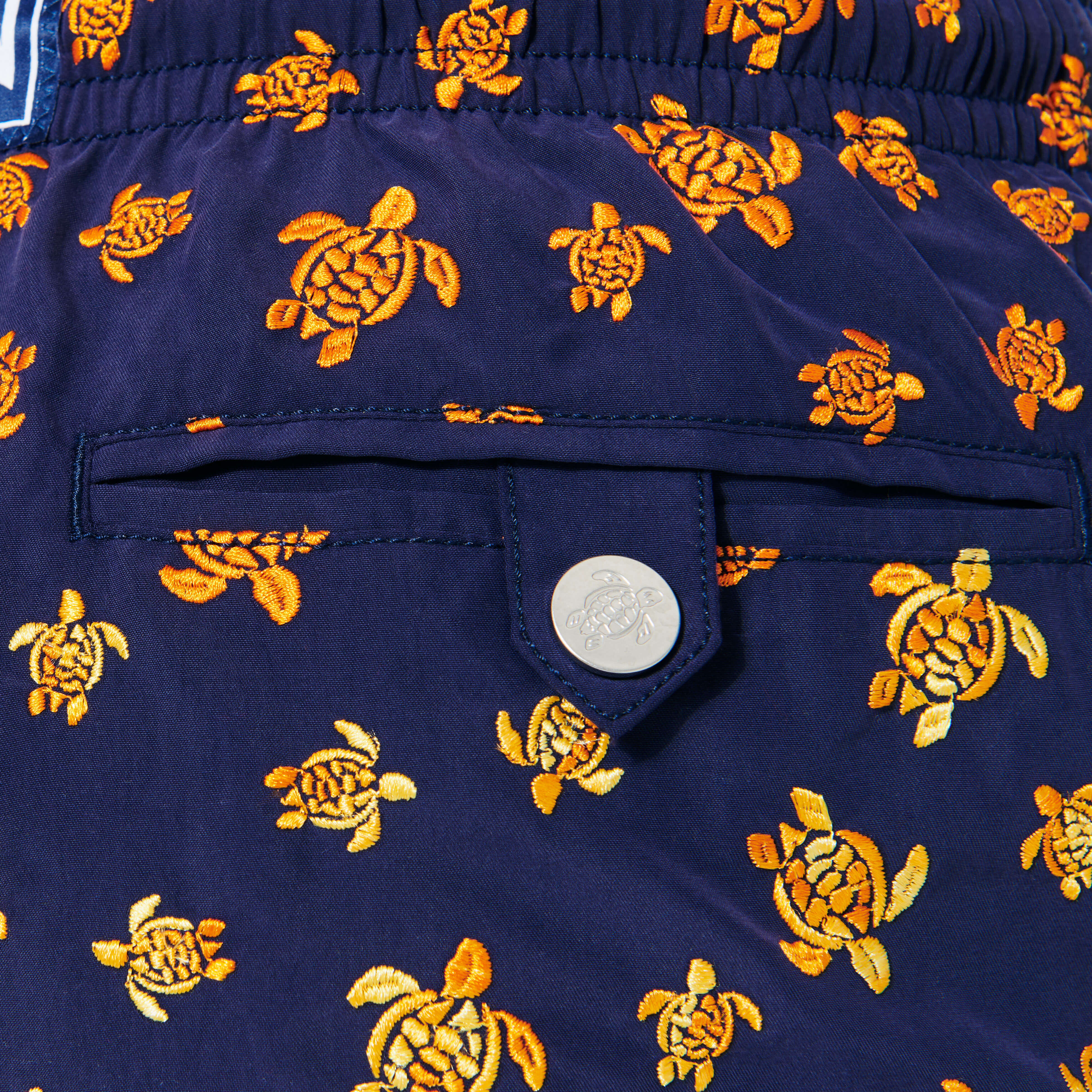 VILEBREQUIN Men Swim Shorts Embroidered Micro Ronde des Tortues - Limited Edition