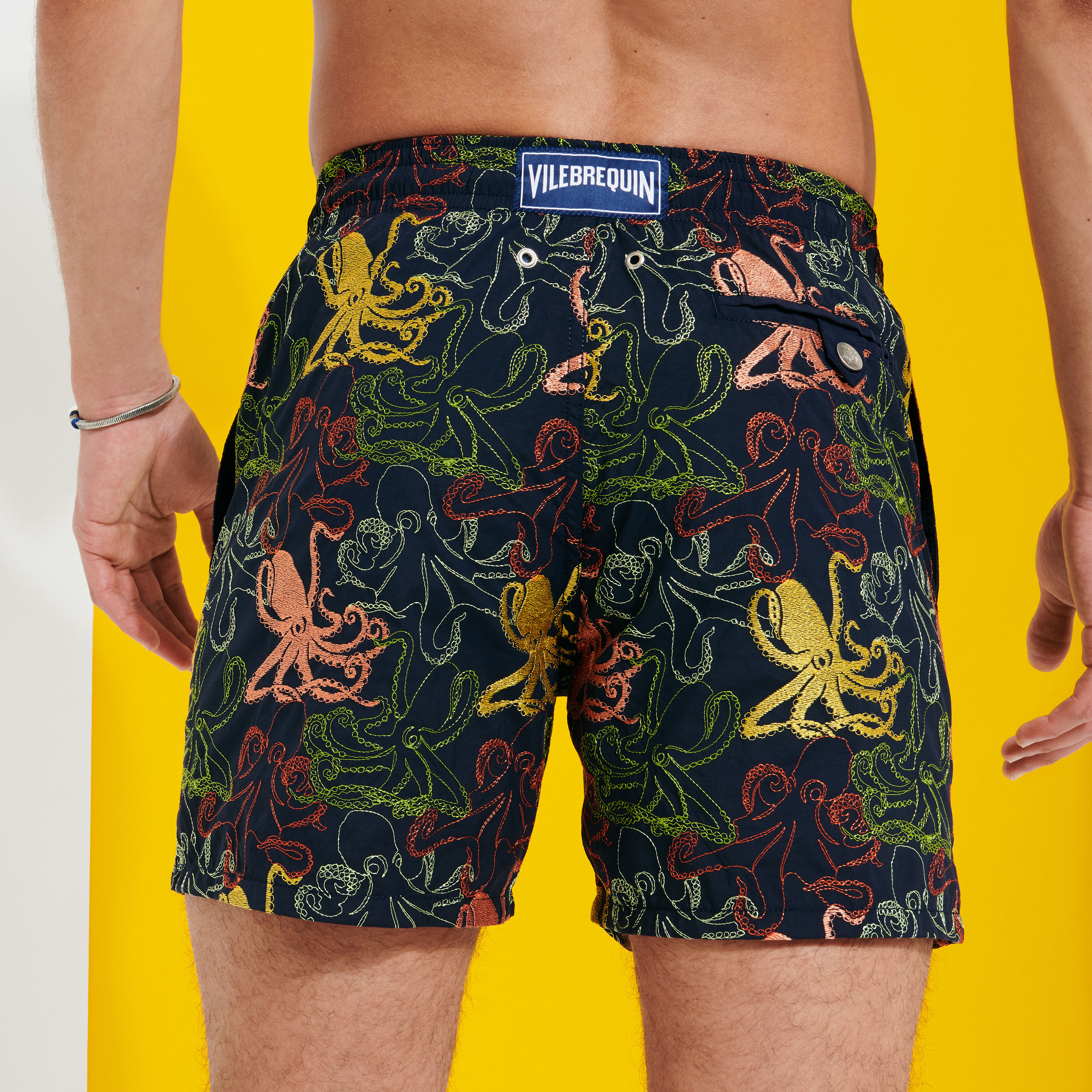 VILEBREQUIN Men Swim Shorts Embroidered Octopussy - Limited Edition