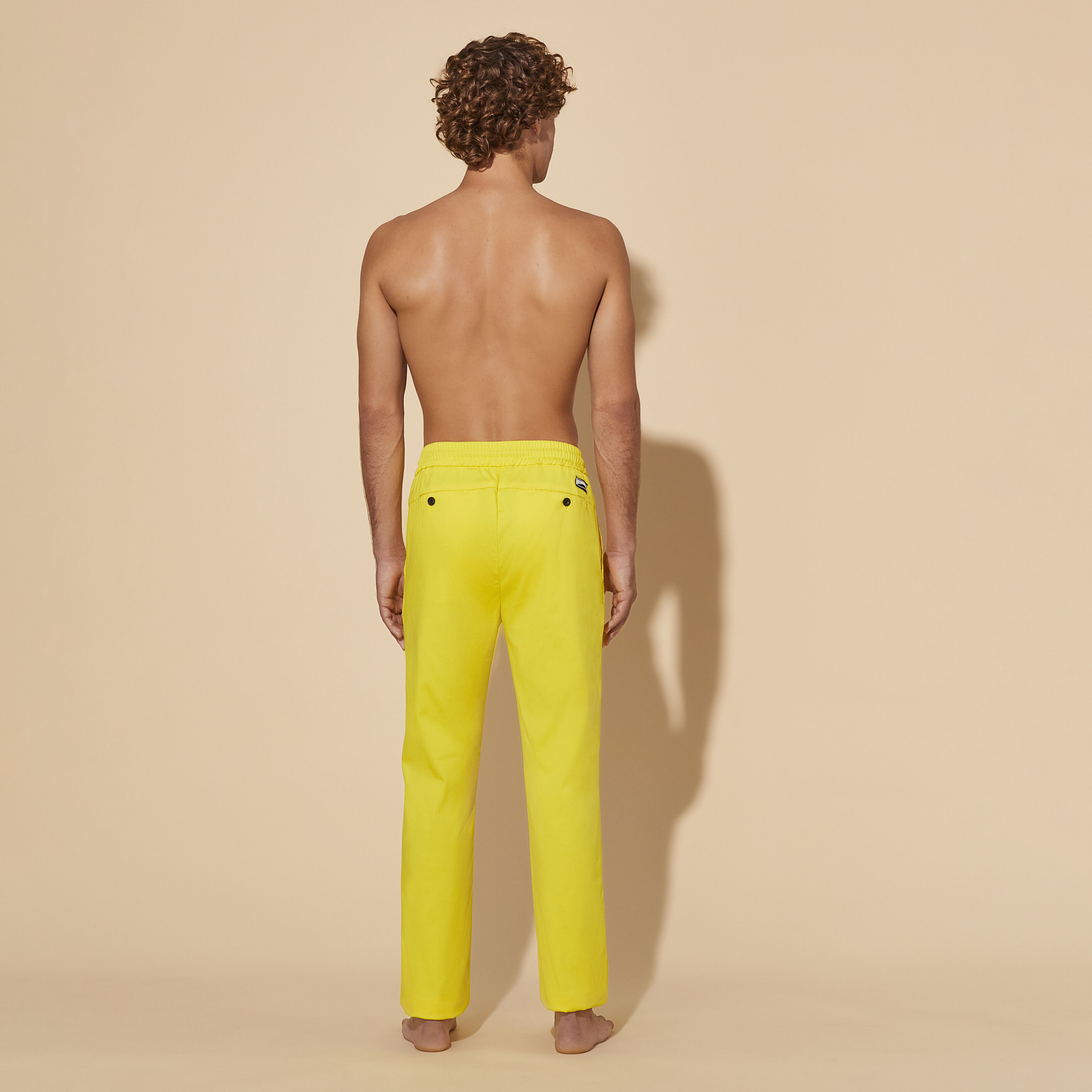 VILEBREQUIN Men Cotton Modal Jogger Pants | SUN / Yellow