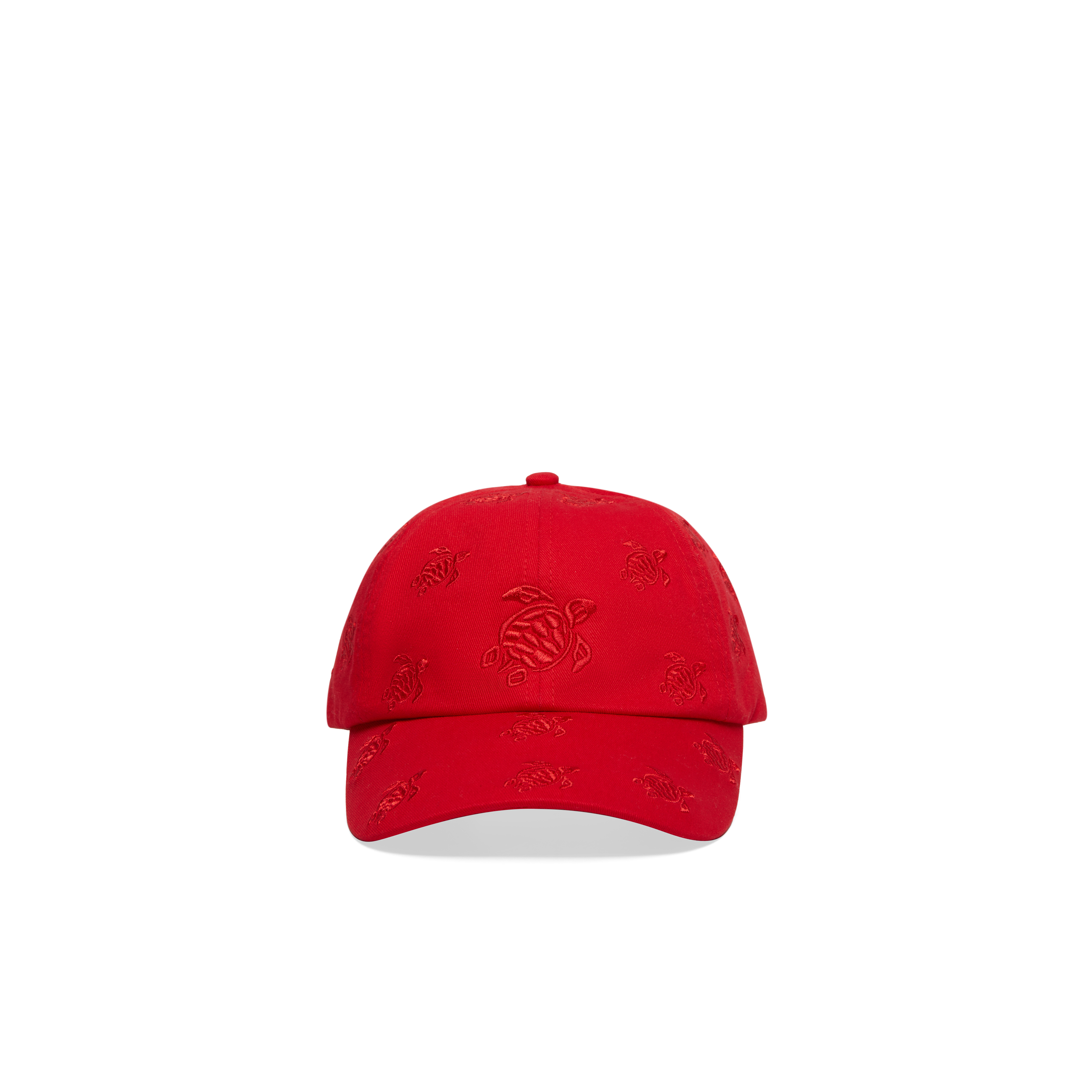 VILEBREQUIN Embroidered Cap Turtles All Over | MOULIN ROUGE / Red