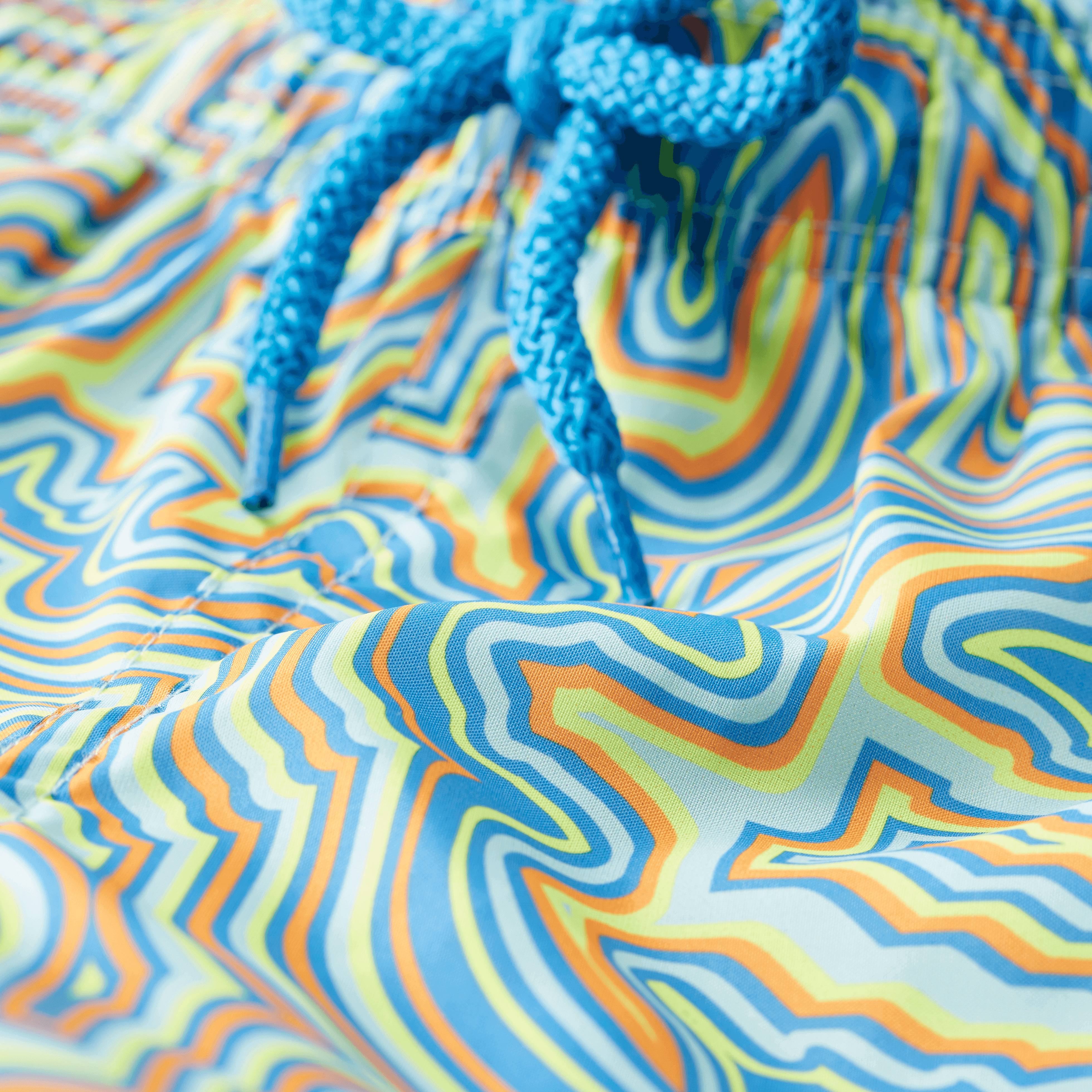 VILEBREQUIN Boys Swim Shorts Ultra-light and Packable Tortues Hypnotiques