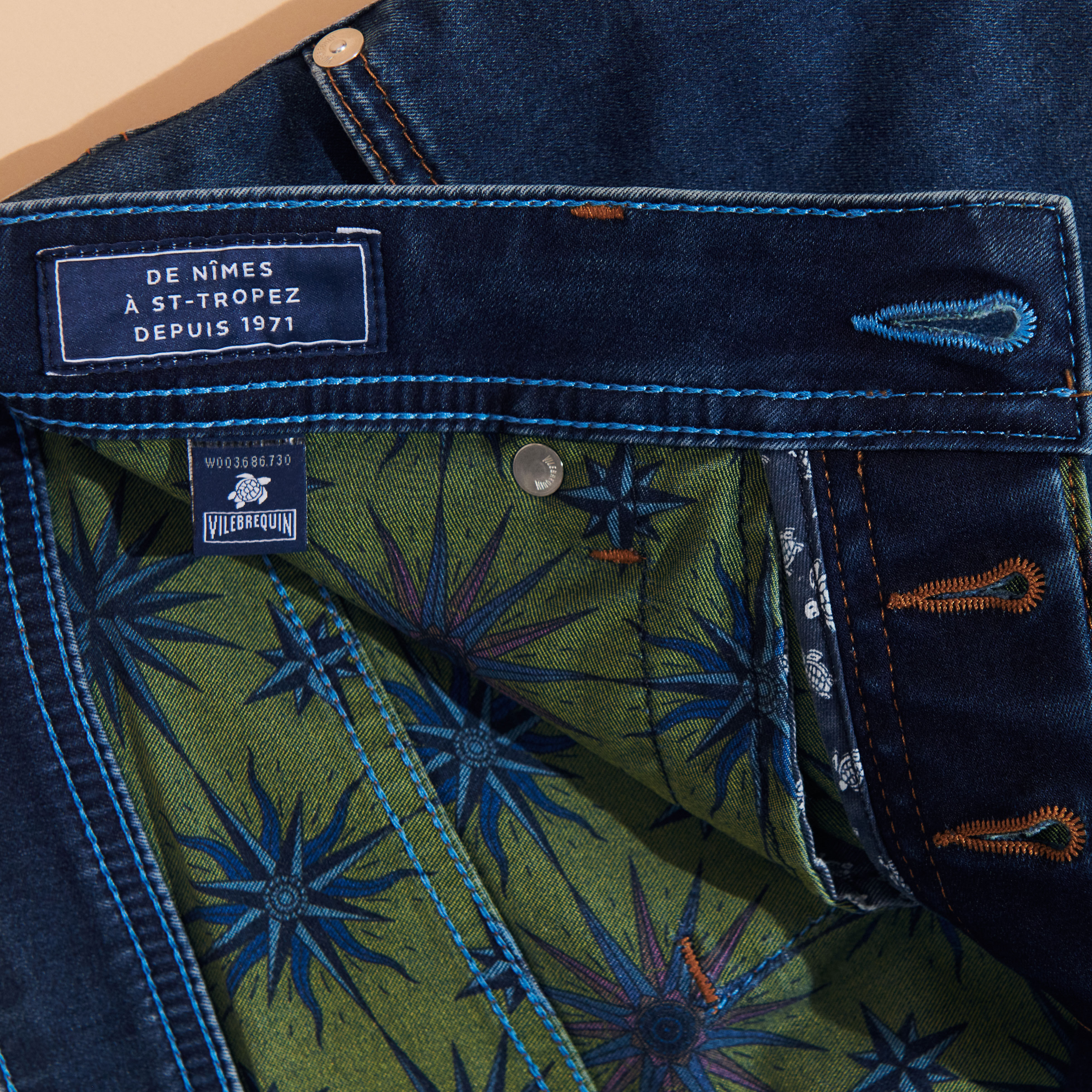 VILEBREQUIN Men 5-Pockets  Jeans Sud