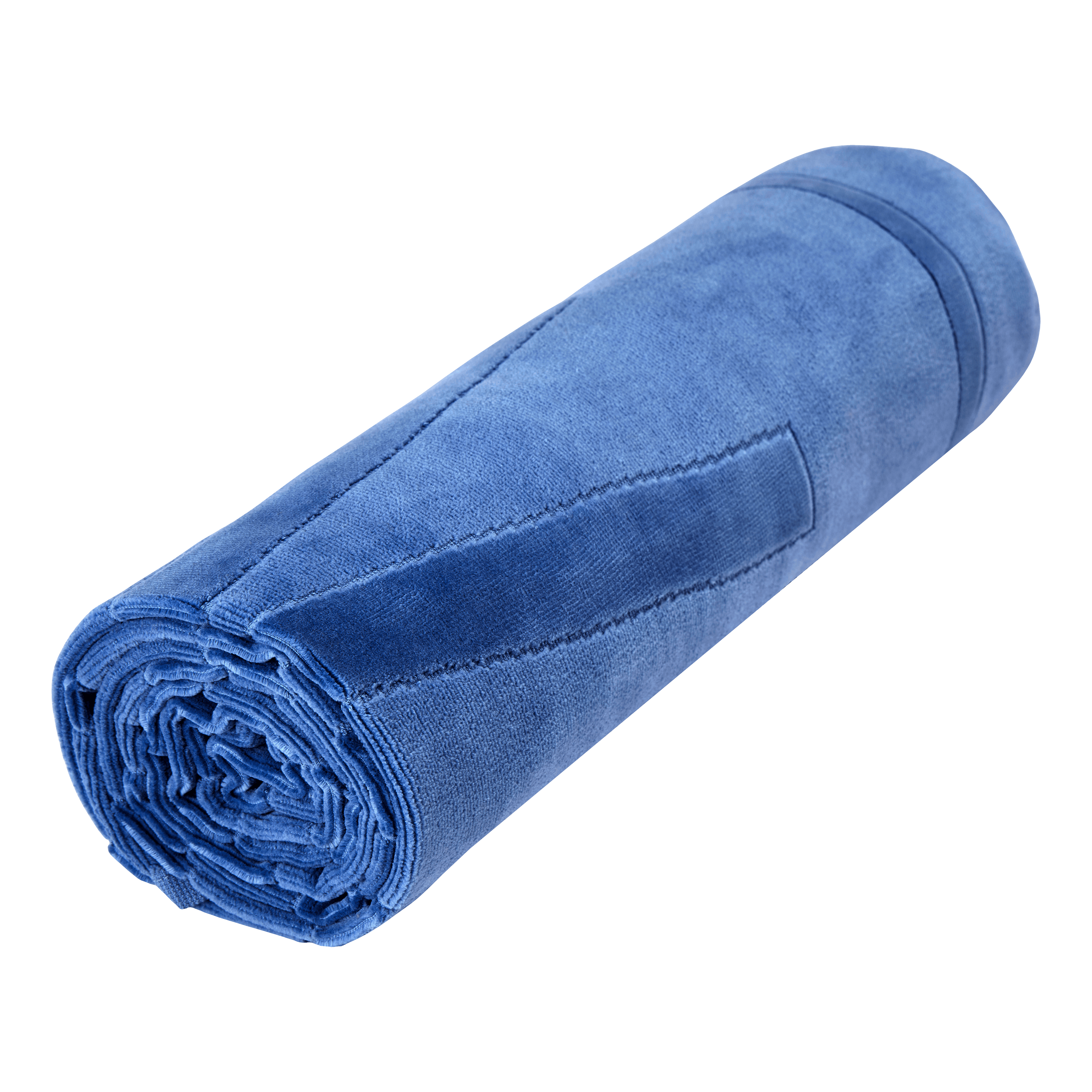 VILEBREQUIN Solid Organic Cotton Beach Towel | STORM / Blue