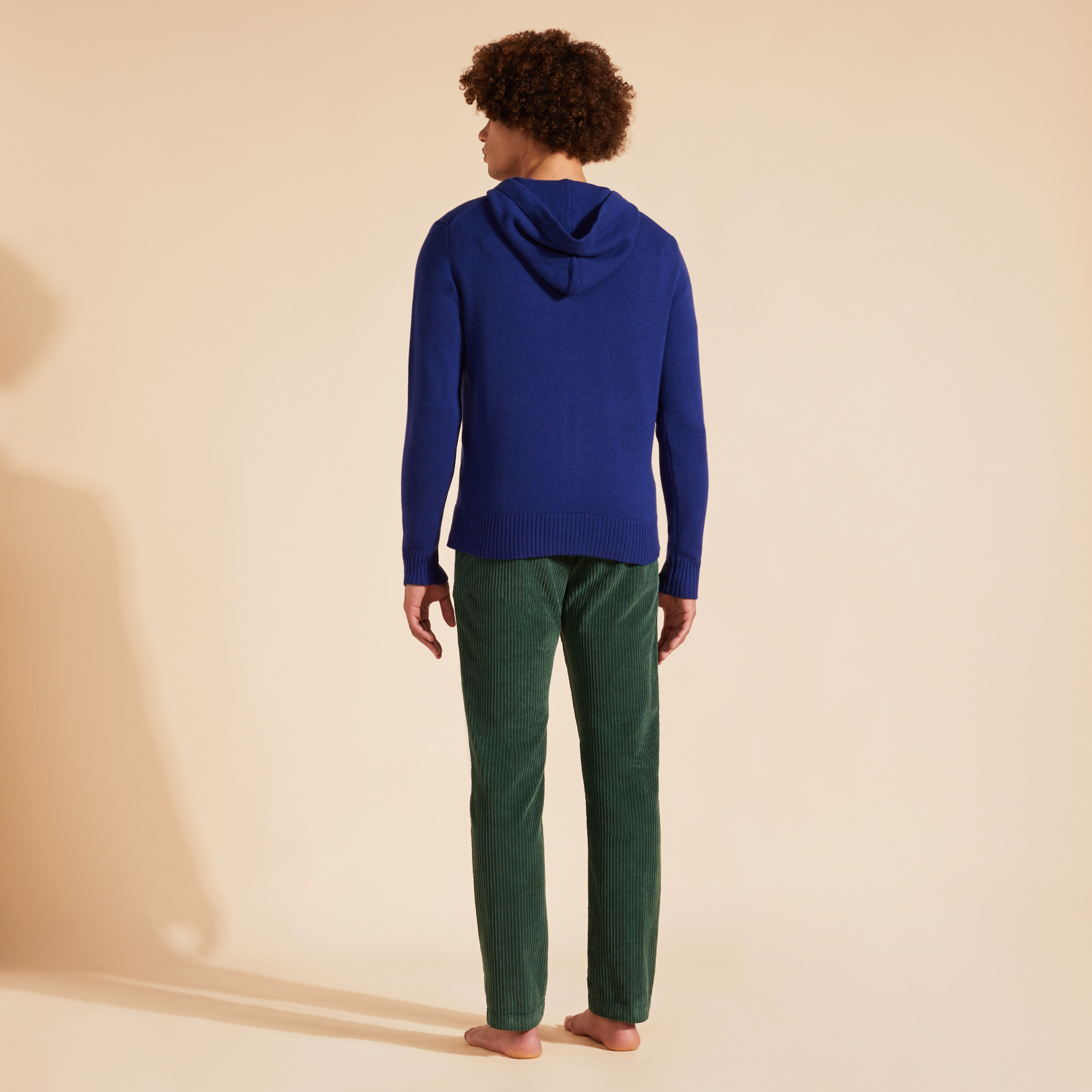 VILEBREQUIN Men Full Zip Wool Cashmere Cardigan | INK / Blue