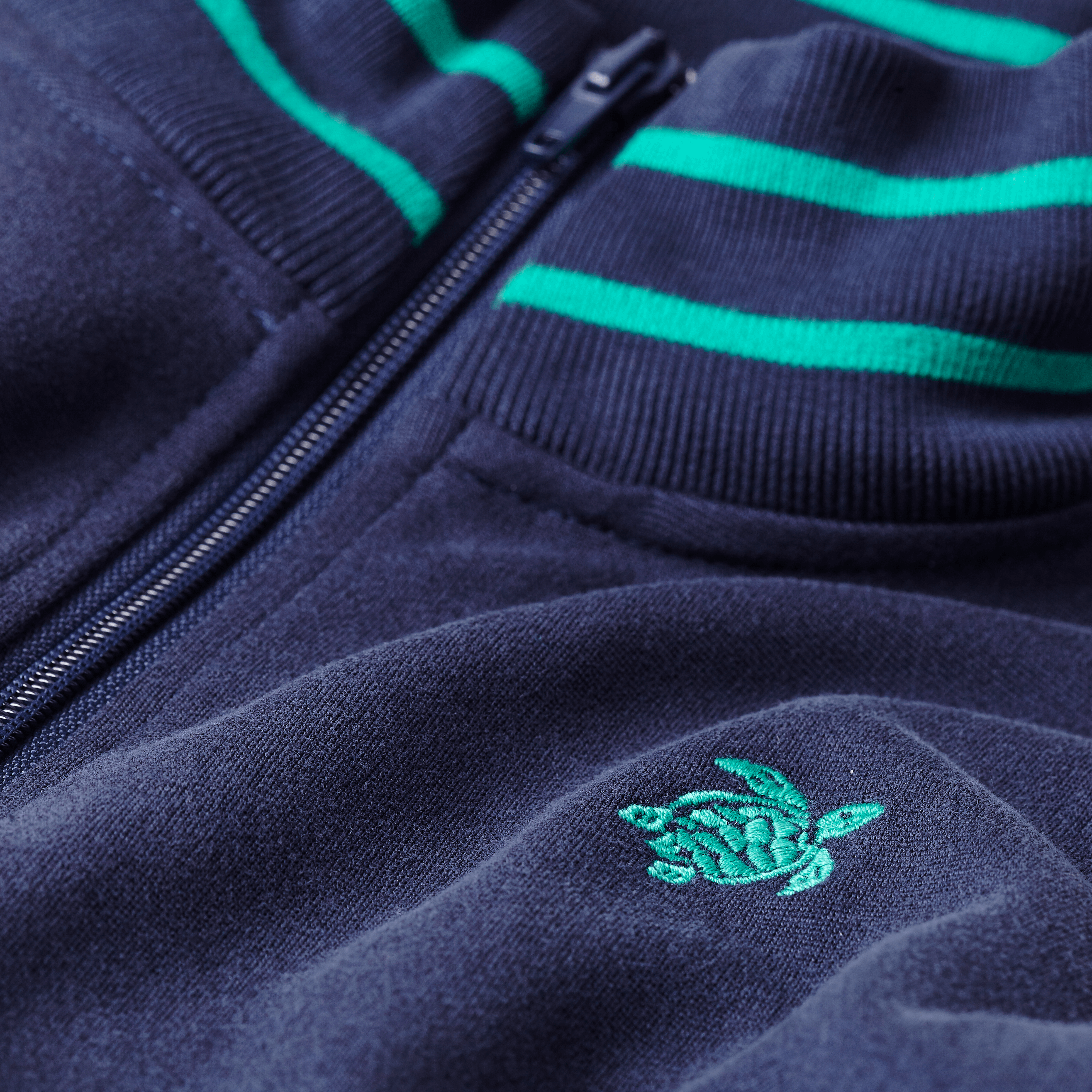 VILEBREQUIN Boys Cotton Jacket Rayures