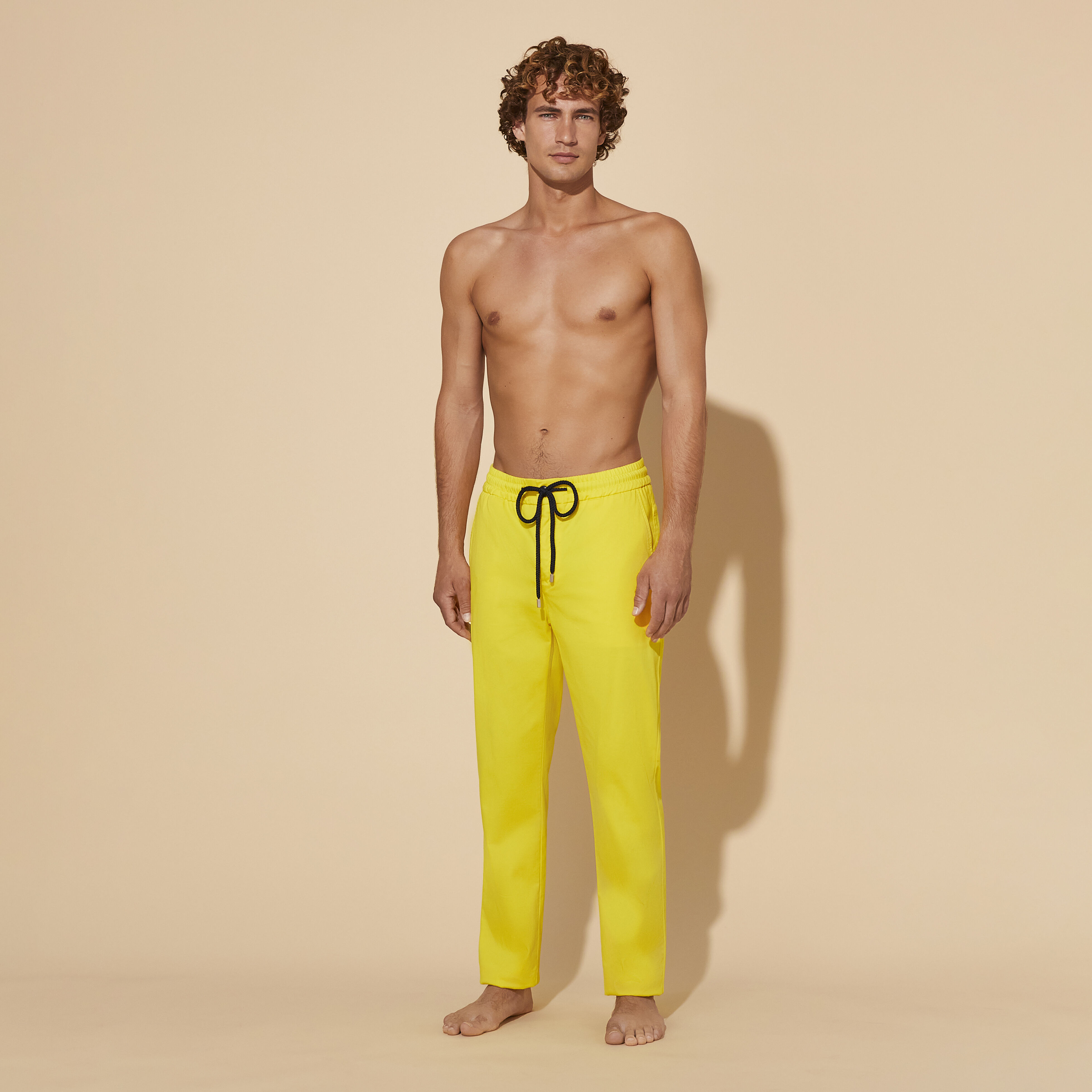 VILEBREQUIN Men Cotton Modal Jogger Pants | SUN / Yellow