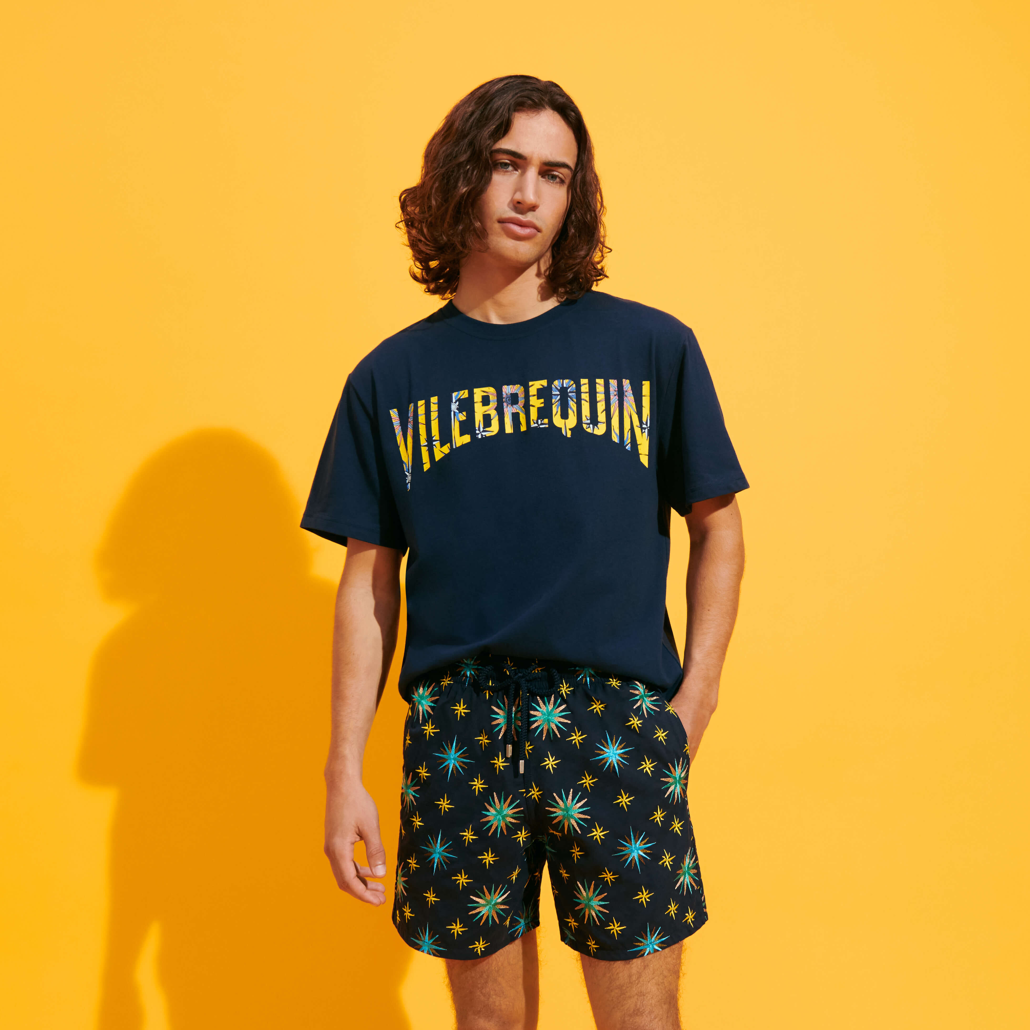 VILEBREQUIN Men Swim Shorts Embroidered Sud - Limited Edition