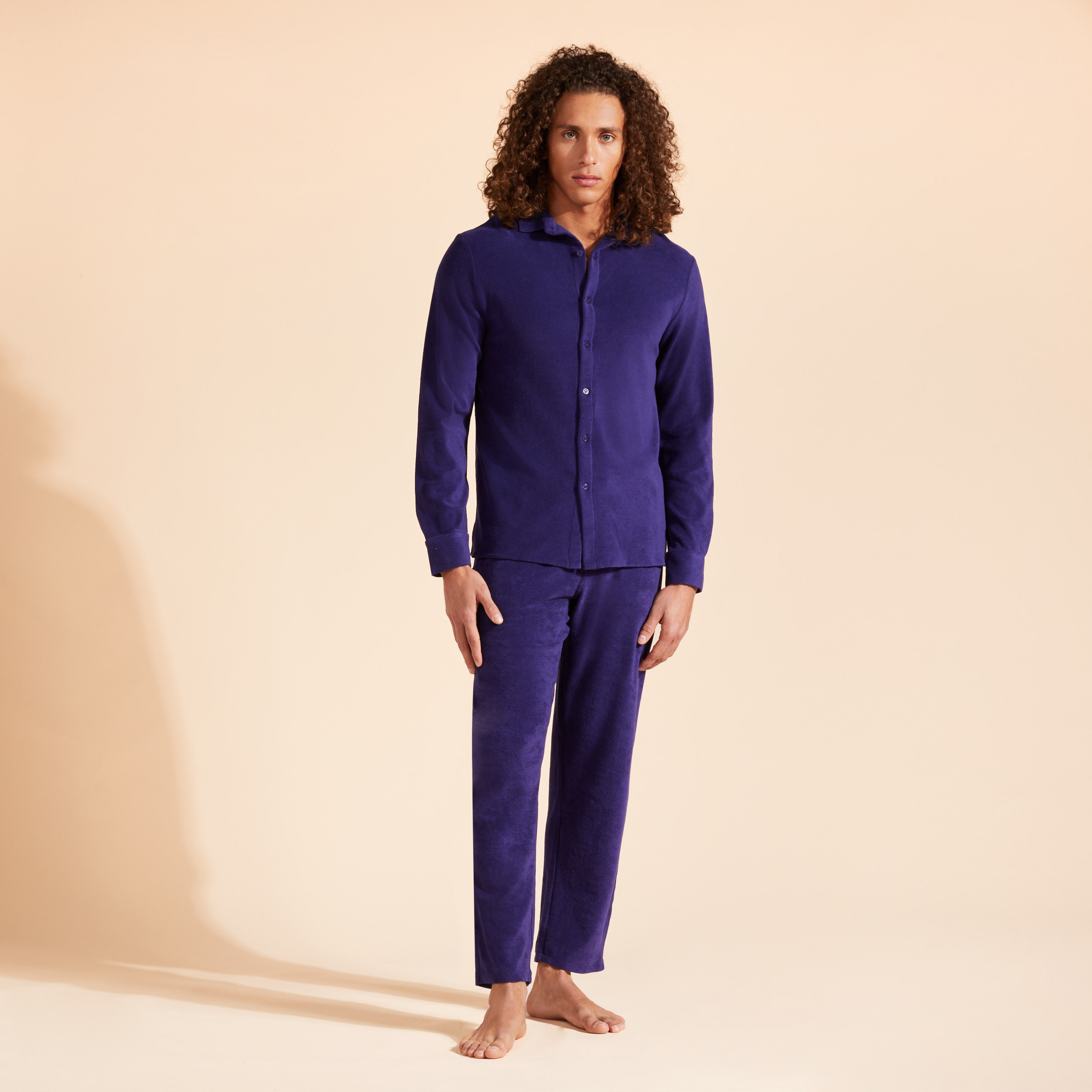 VILEBREQUIN Men Terry Lightweight Shirt Solid