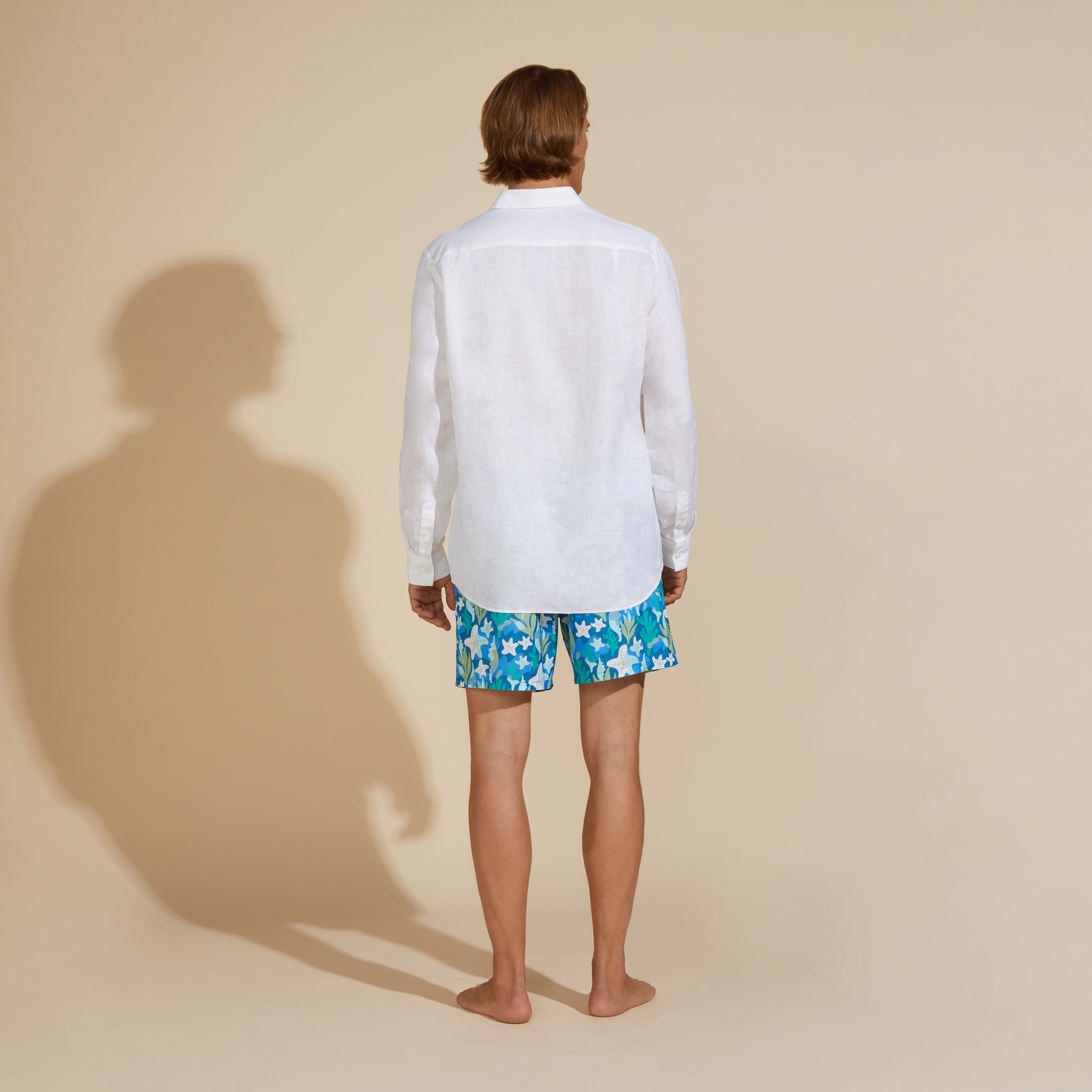 VILEBREQUIN Men Linen Shirt Solid | WHITE / White