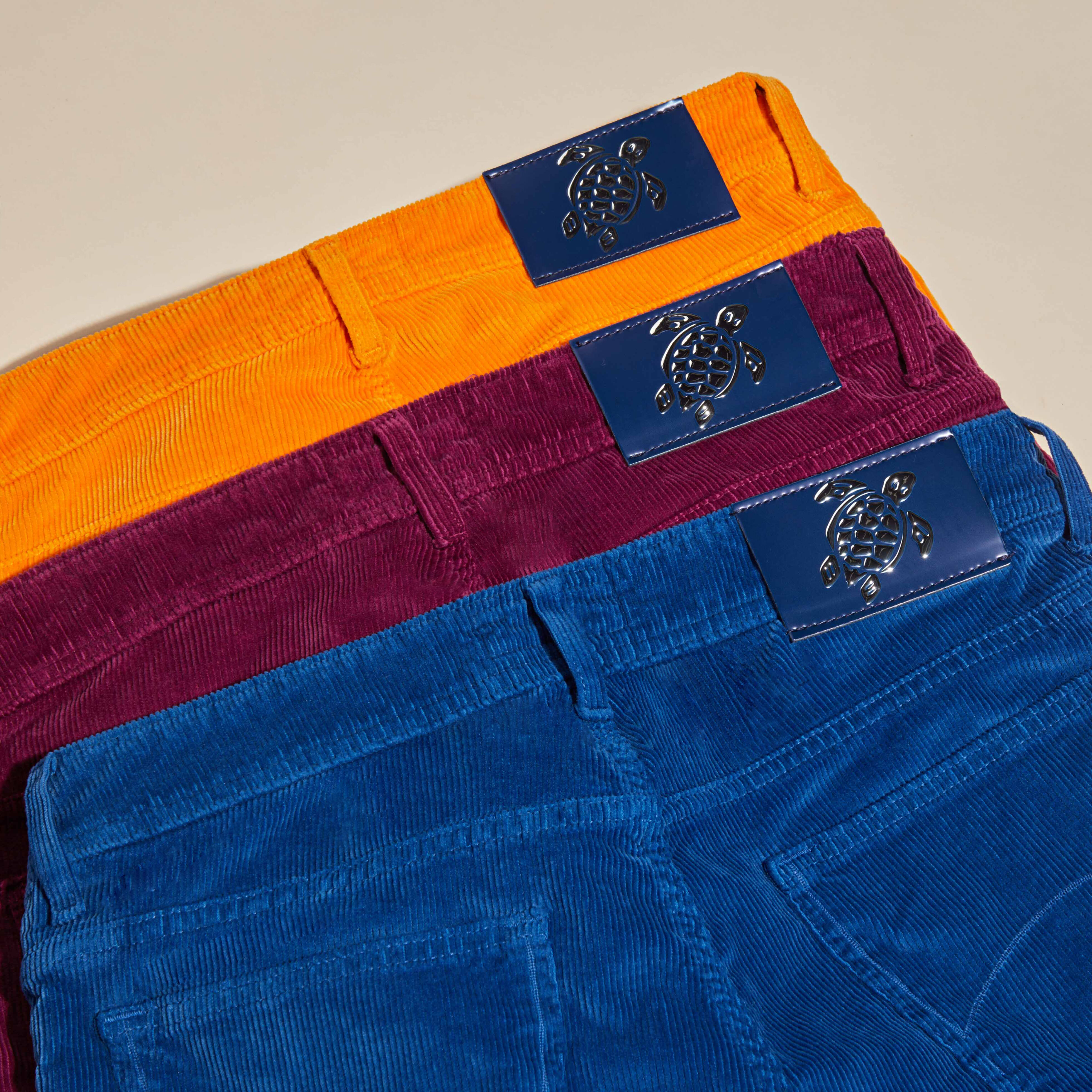 VILEBREQUIN Men 5-Pockets Corduroy Pants 1500 lines
