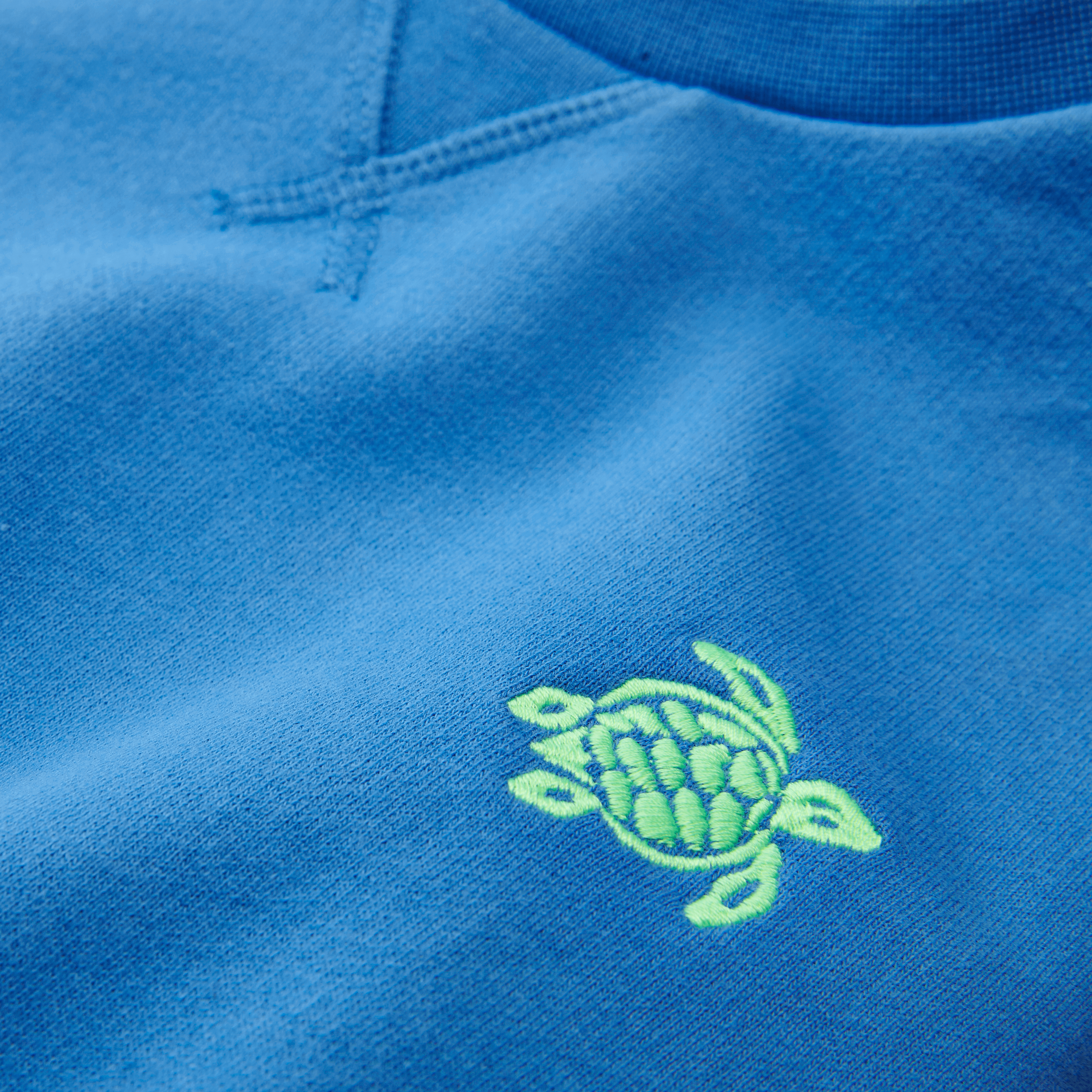 VILEBREQUIN Boys 3d print Turtle Cotton Crewneck Sweatshirt