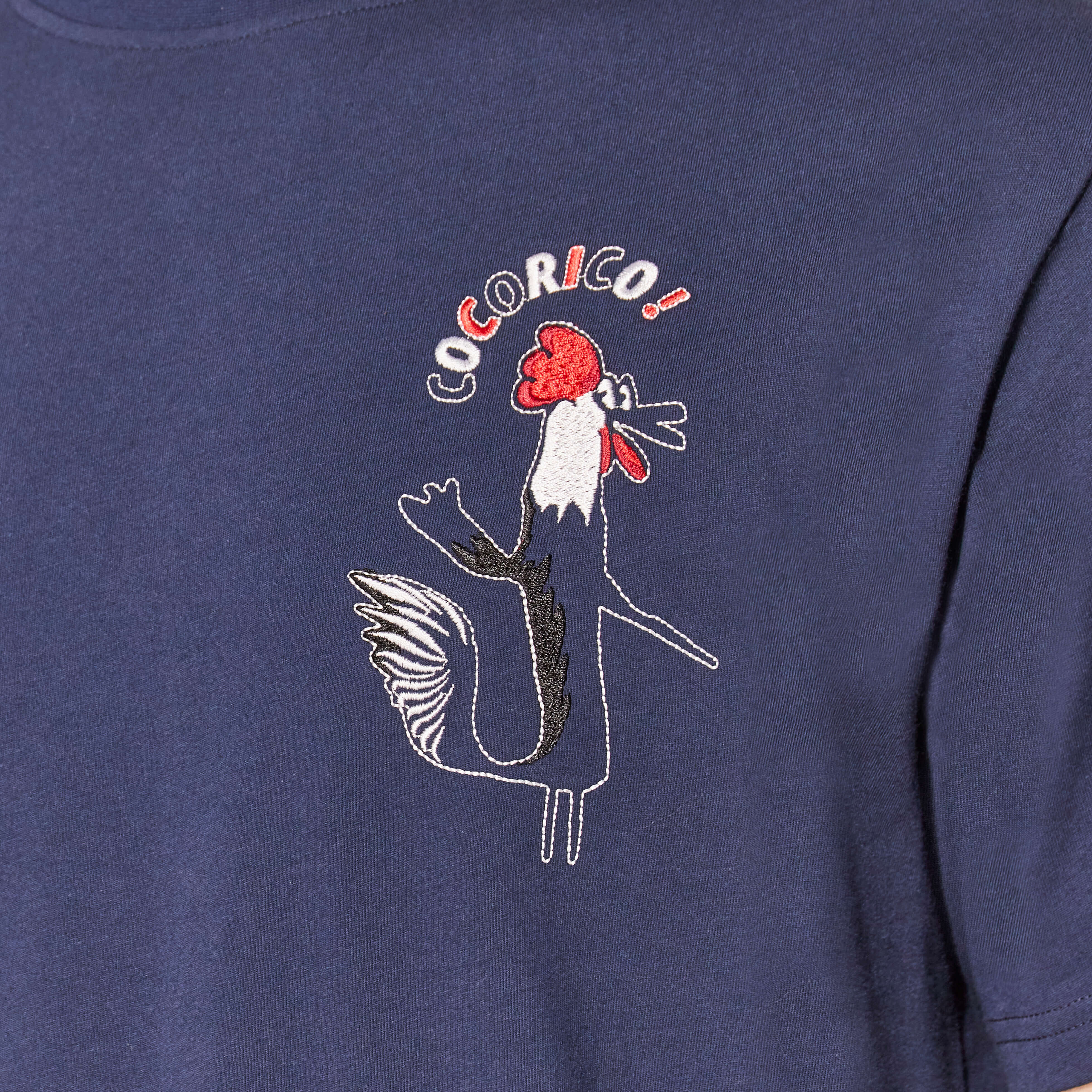 VILEBREQUIN Men Organic Cotton Oversized T-shirt Cocorico !