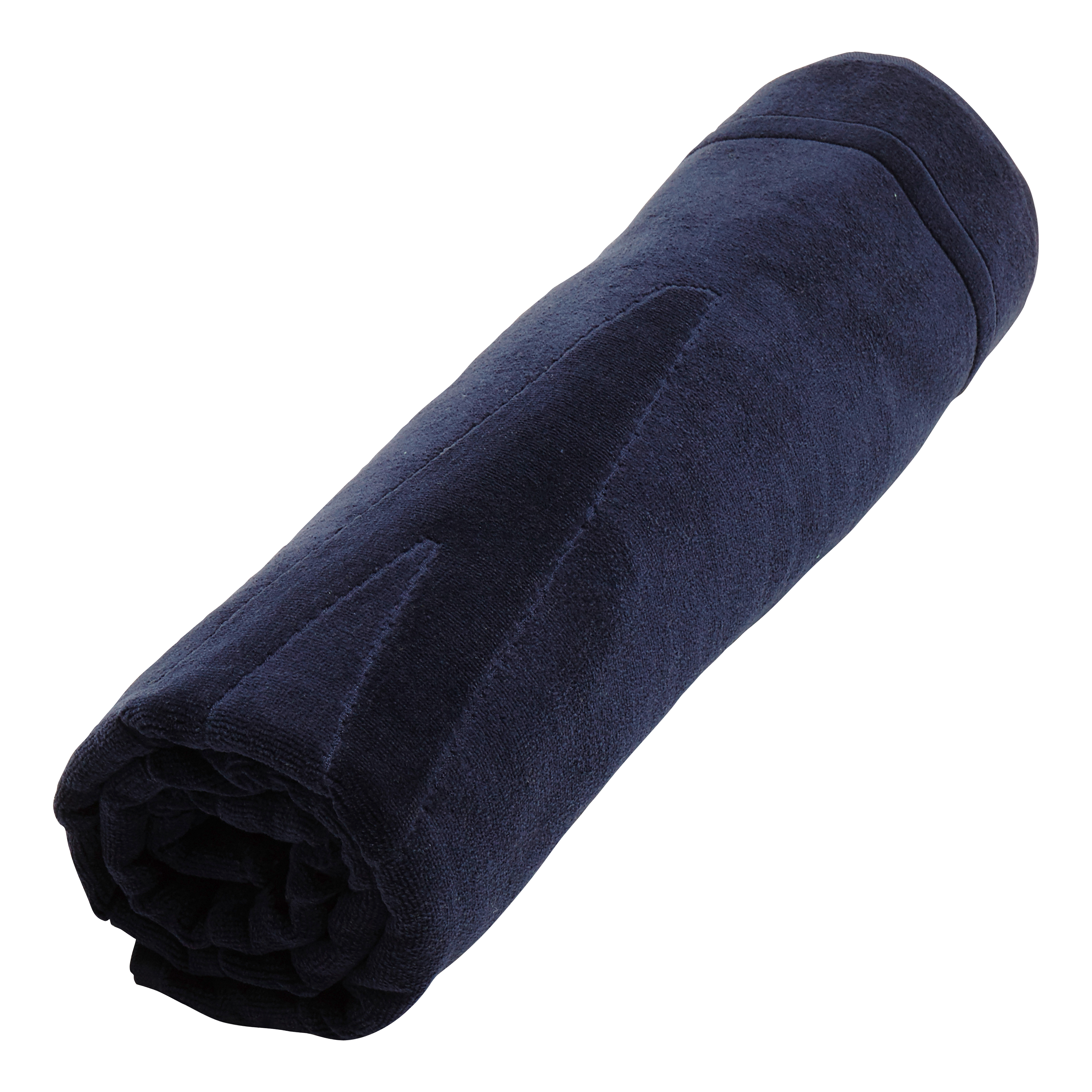 VILEBREQUIN Solid Organic Cotton Beach Towel | NAVY / Blue