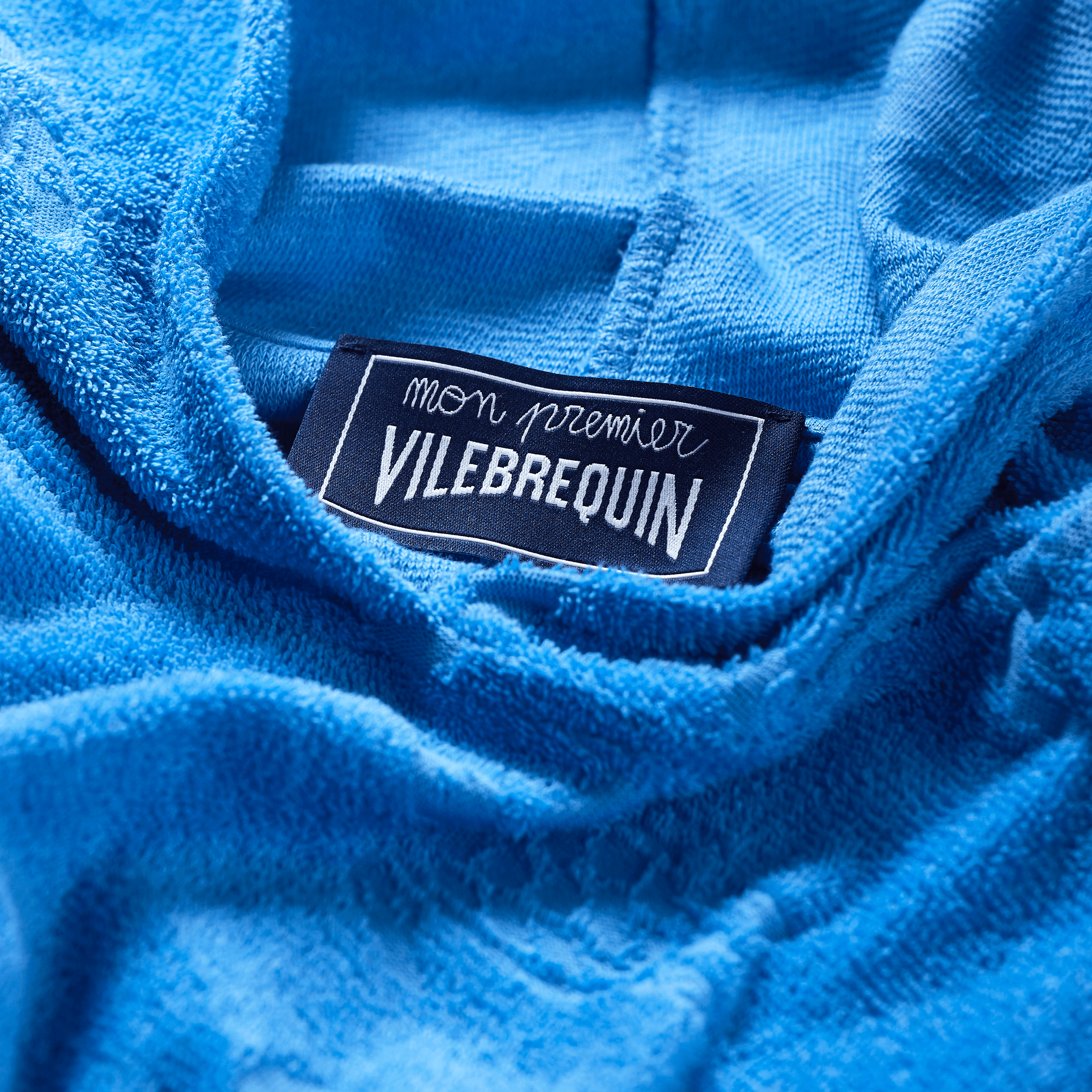 VILEBREQUIN Baby Terry Cotton Poncho