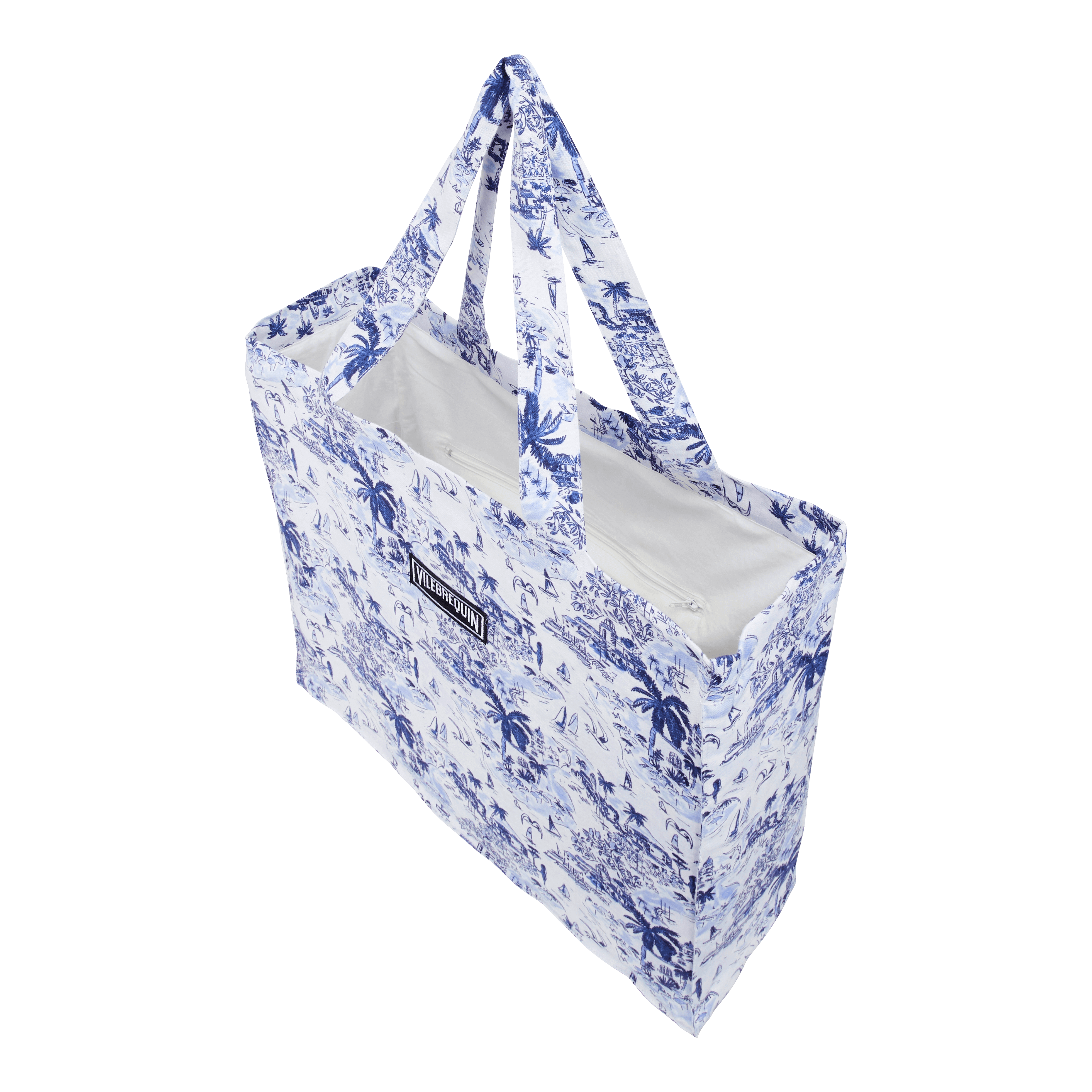 VILEBREQUIN Unisex Linen Beach Bag Riviera