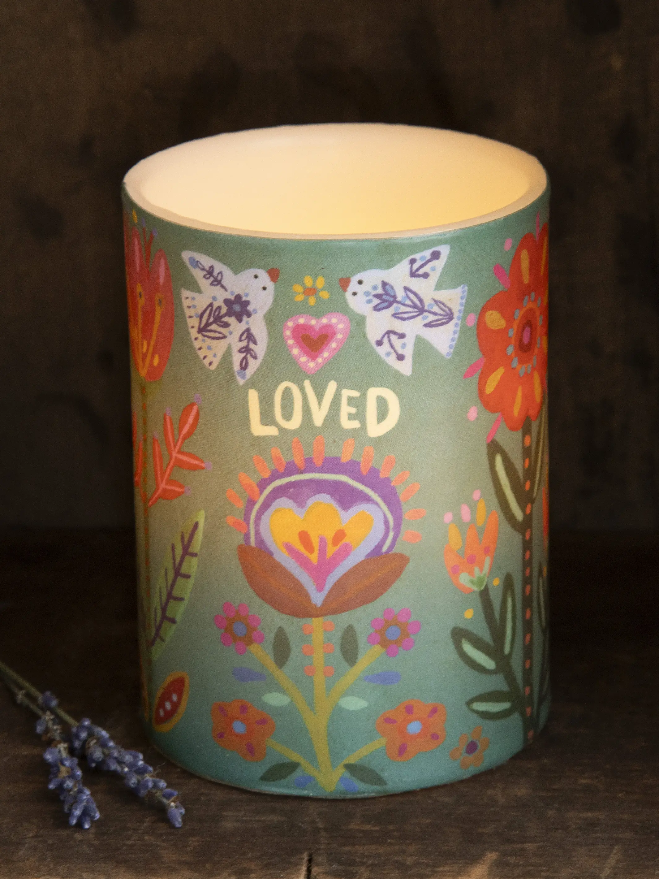 Flameless Candle - Loved
