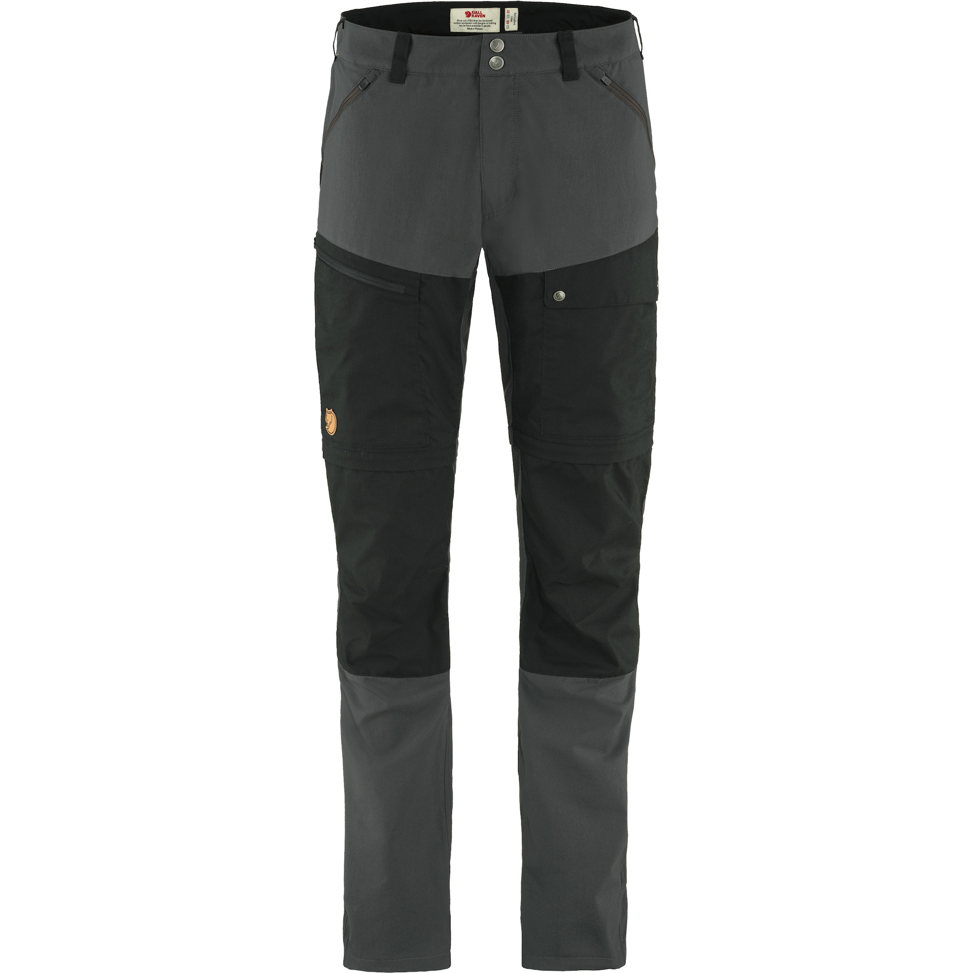 Abisko Midsummer Zip Off Trousers M Long