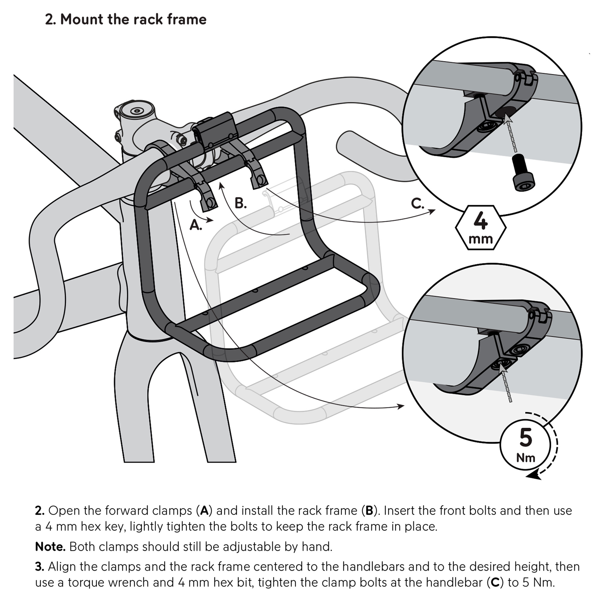 S/F Handlebar Rack