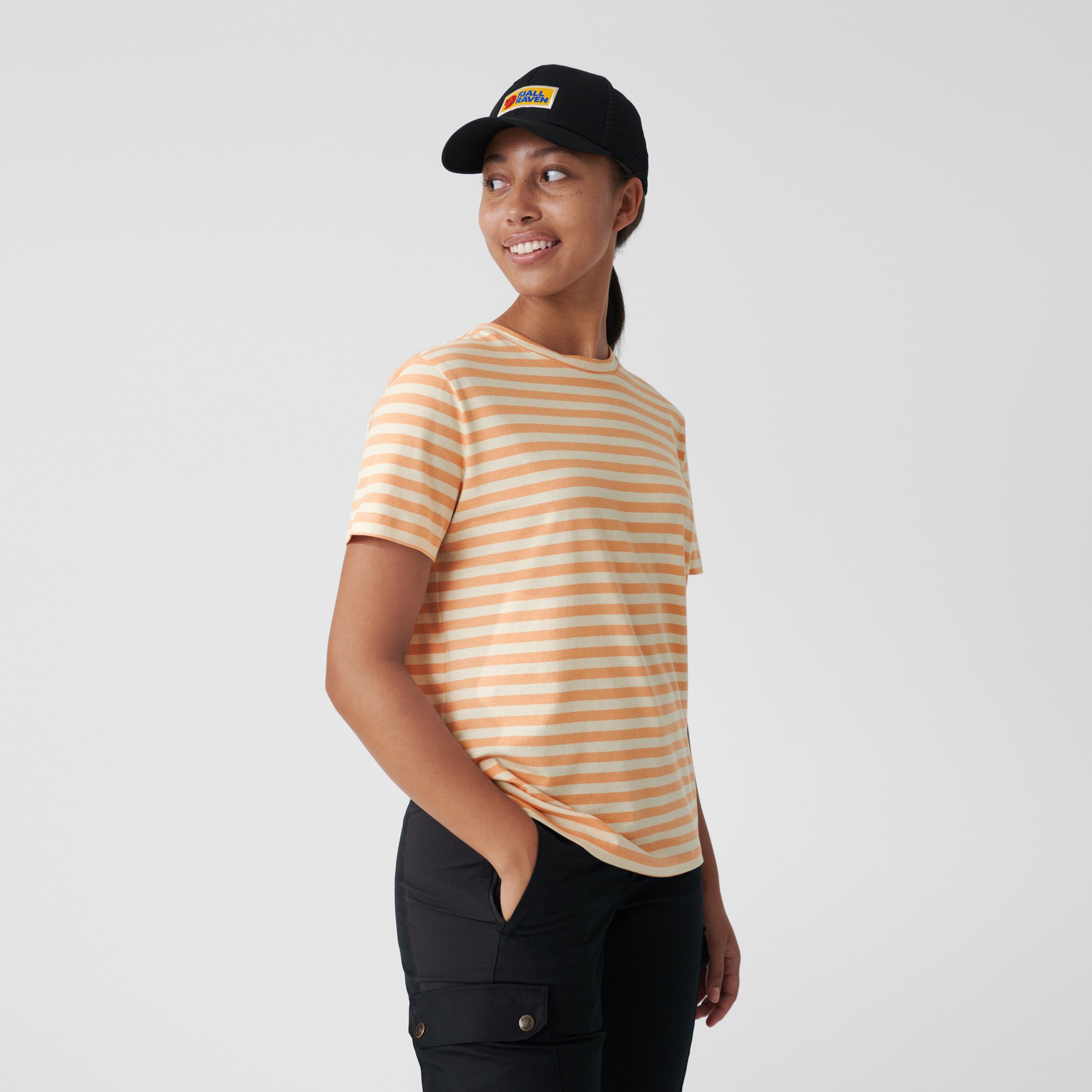 Art Striped T-shirt W