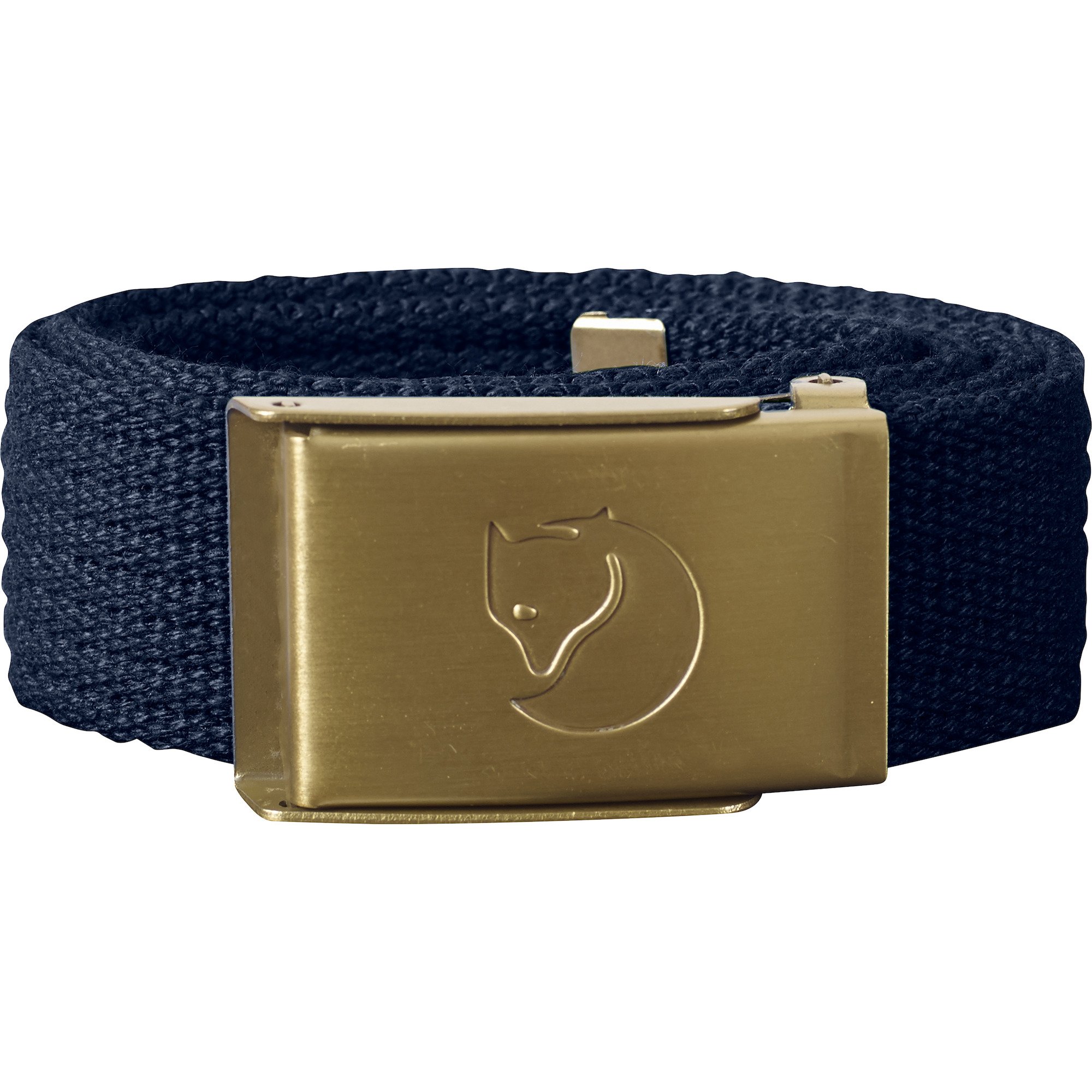 Kids Canvas Brass Belt