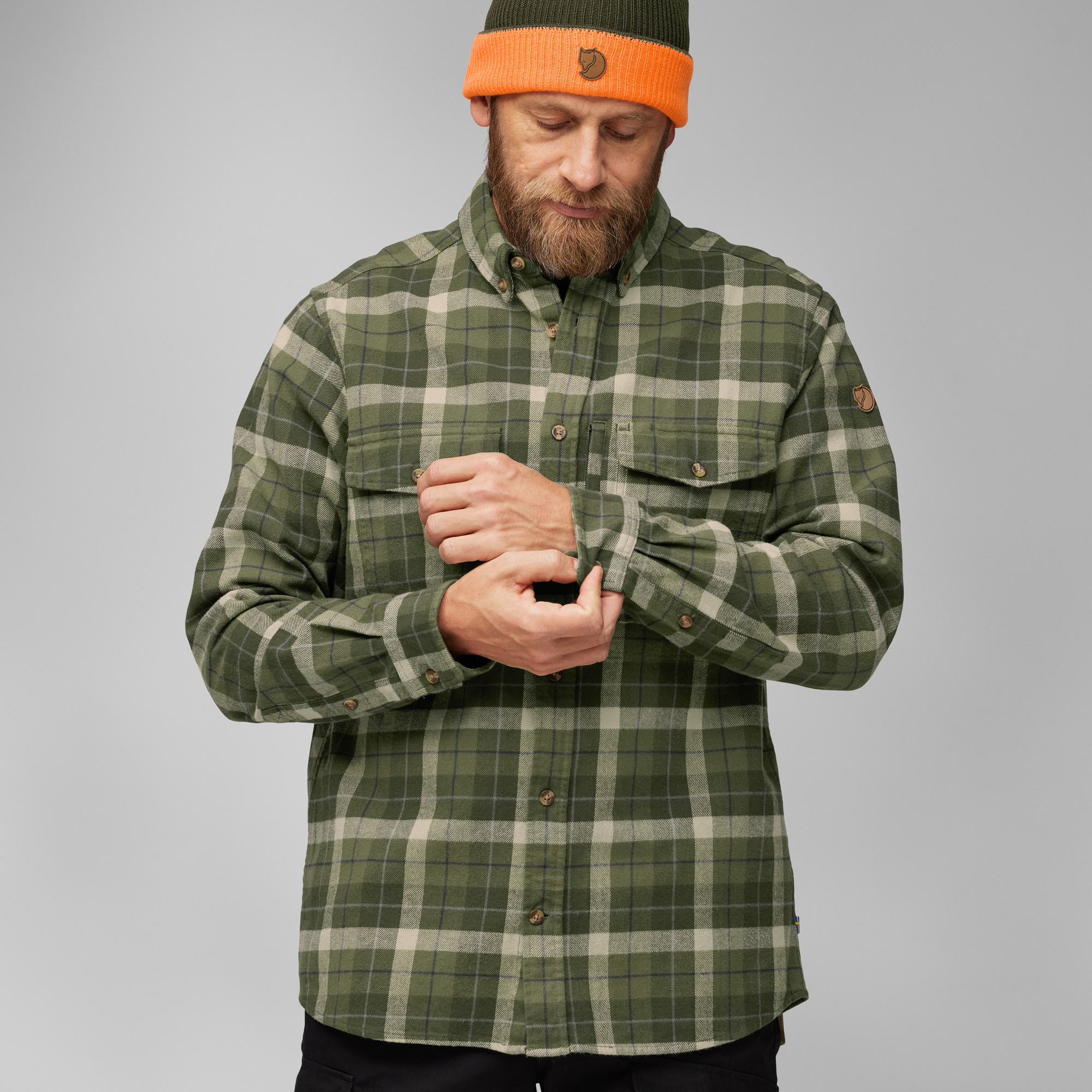 Värmland Heavy Flannel Shirt M