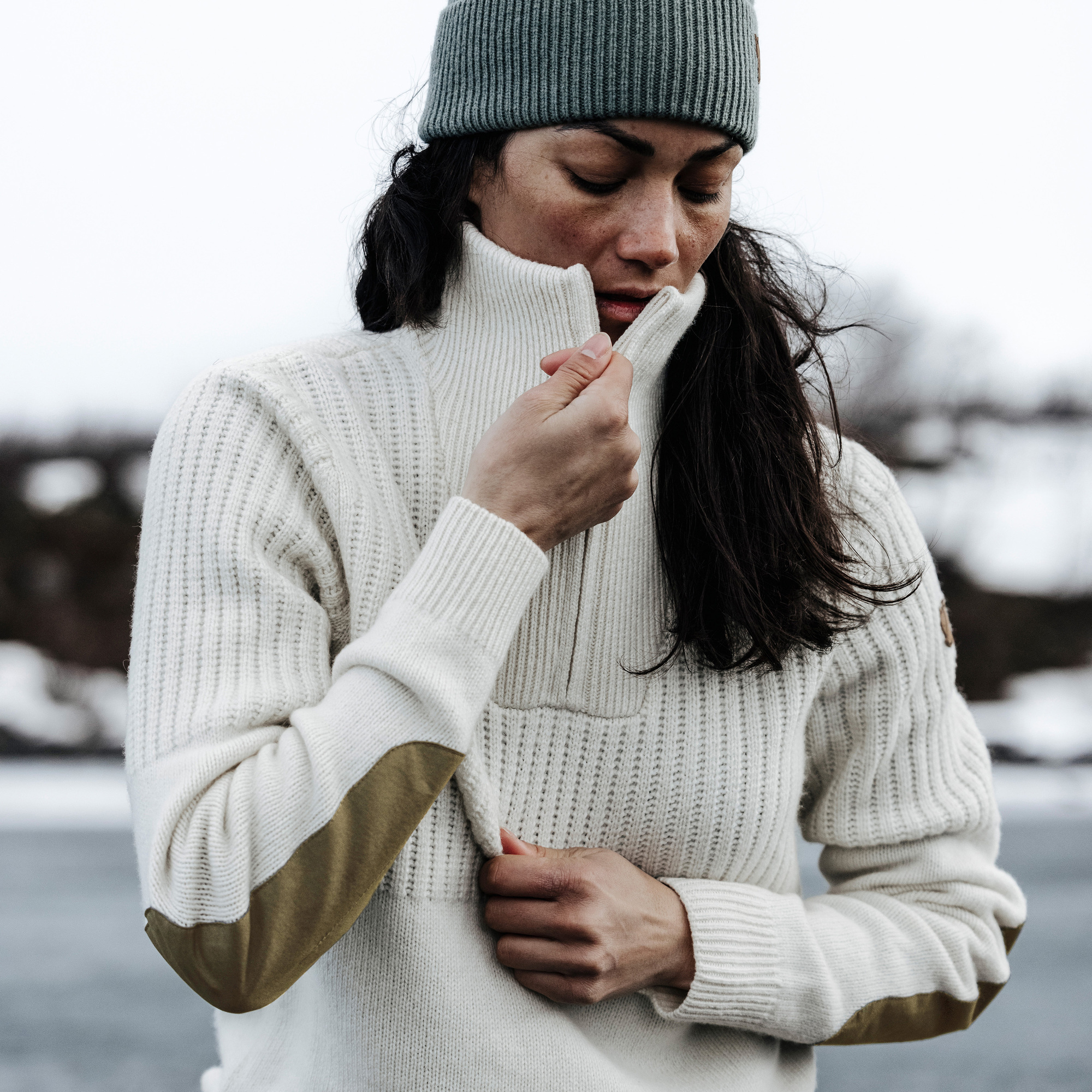 Directional Rib Beanie