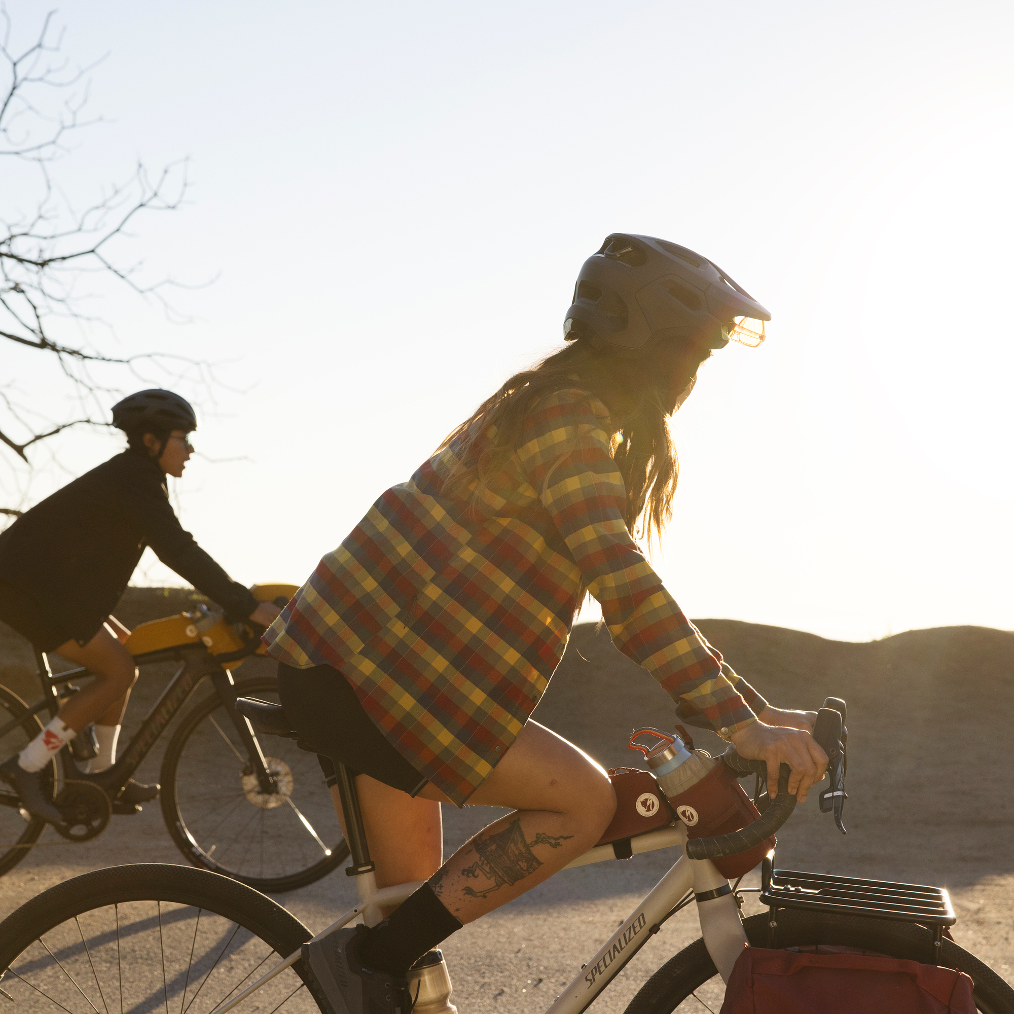 S/F Rider's Flannel Shirt LS W