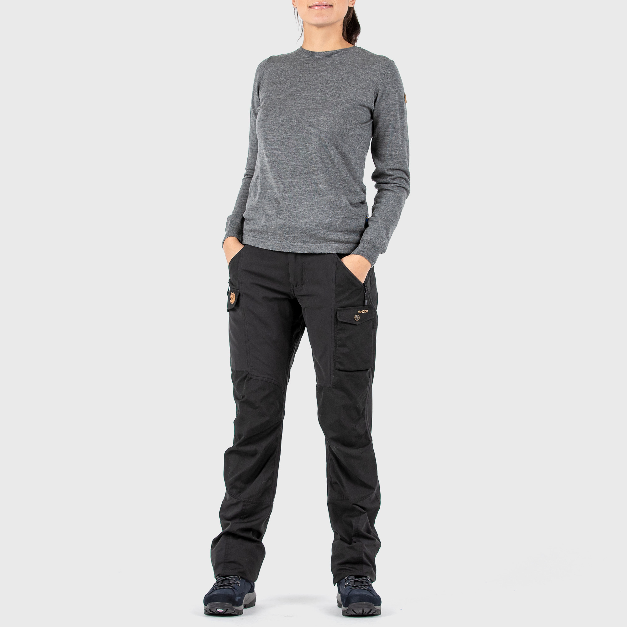 Nikka Trousers Curved W Long