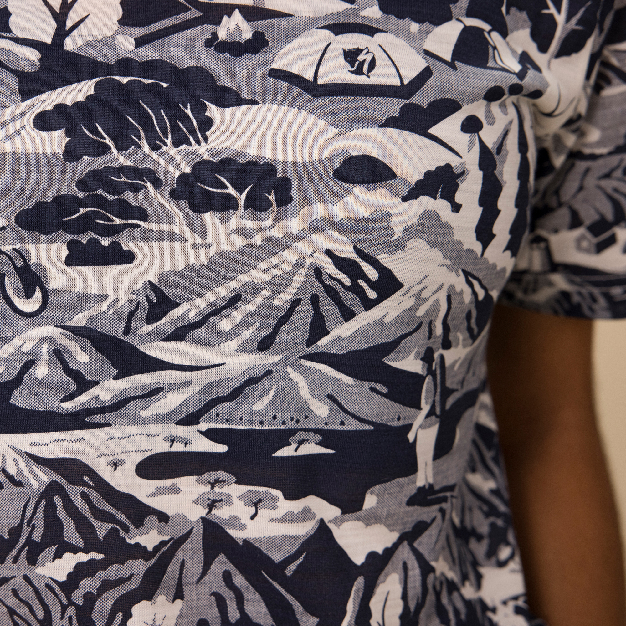 S/F Wool CaliSwe T-shirt W