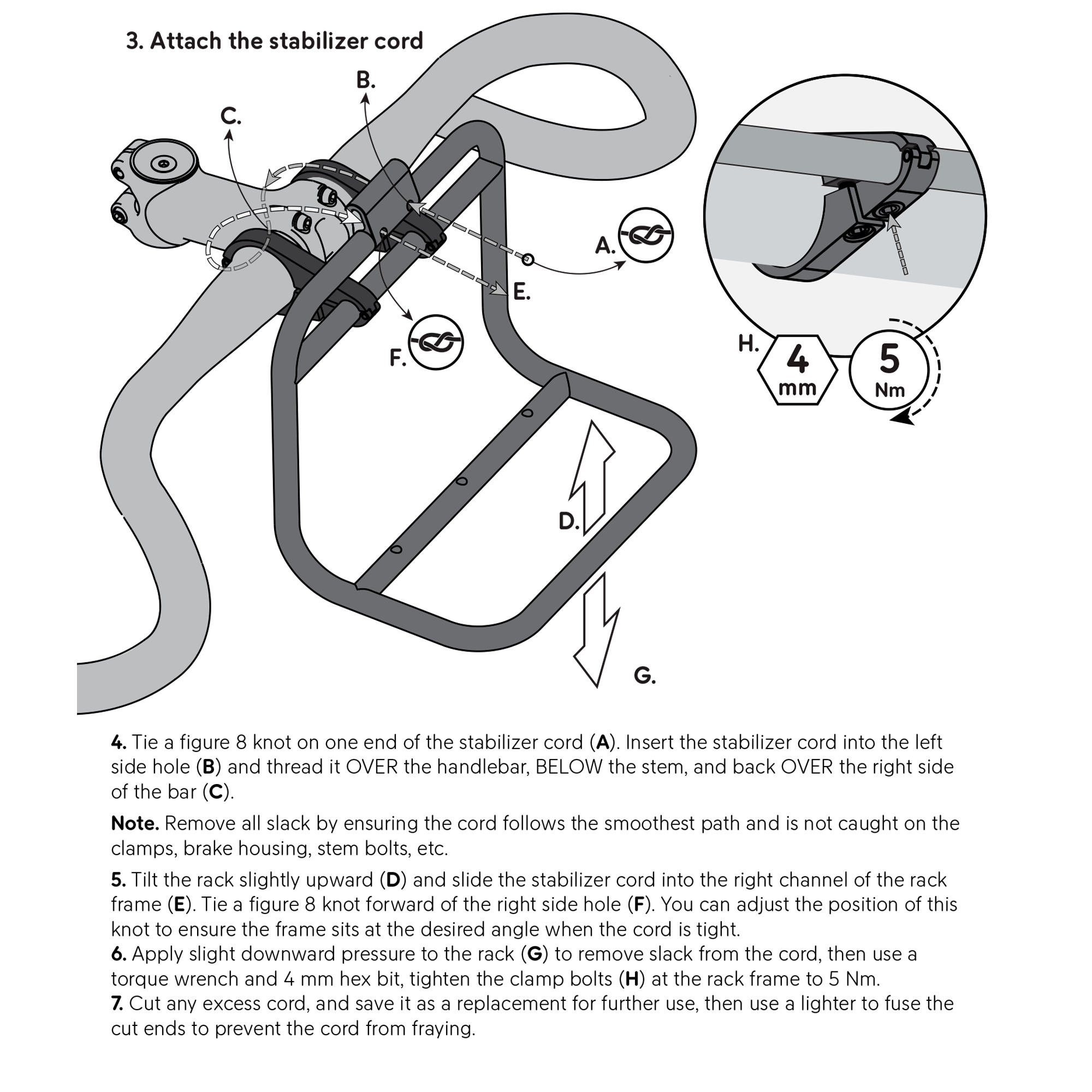 S/F Handlebar Rack