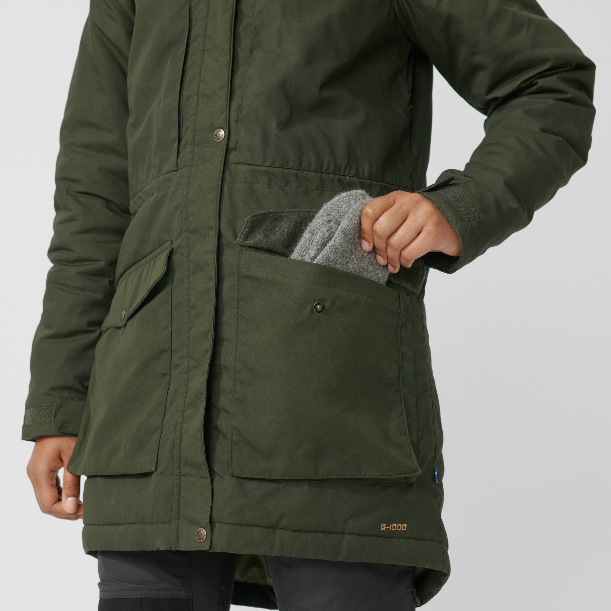 Singi Wool Padded Parka W