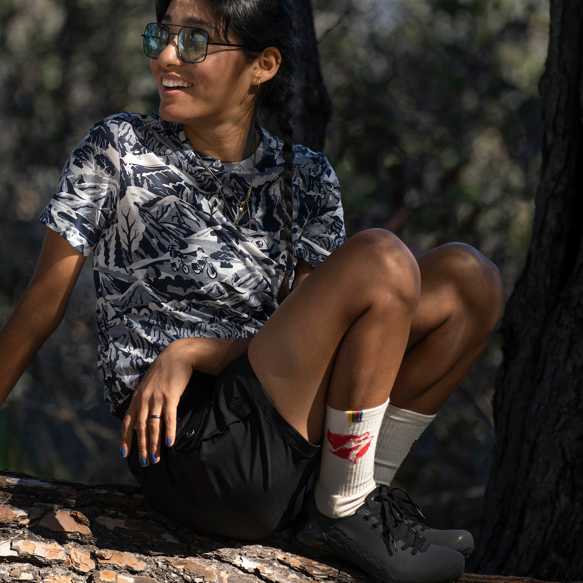 S/F Wool CaliSwe T-shirt W