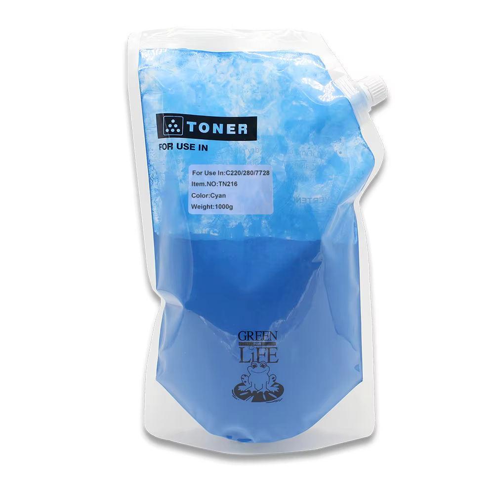 Hot Sale Original Toner Powder Refilled Bulk Toner TN216 Use in Copier Machine for Konica Minolta C220 C280 C7728