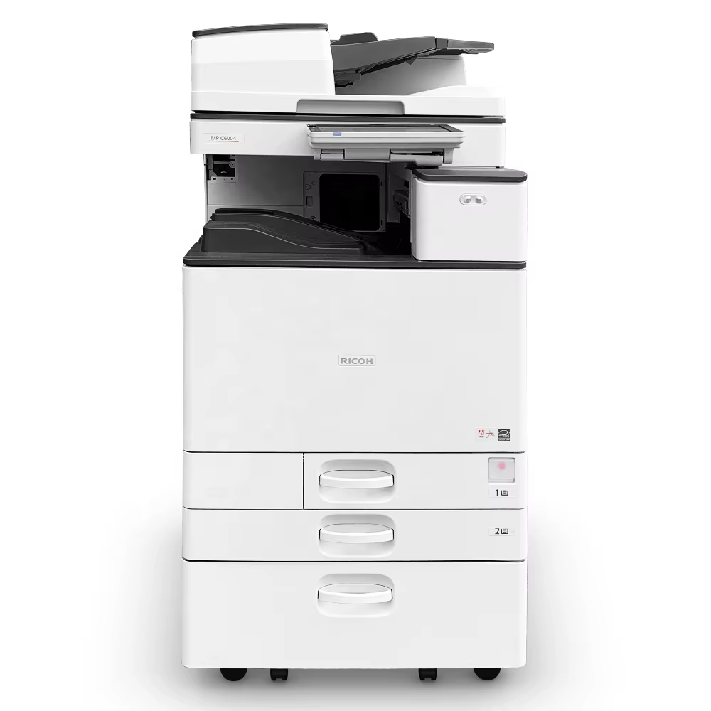 High-Speed Remanufactured MPC6004 Printer Scanner Copier Machine A4 Type With Colored Output A3 Max Print Area Photocopier